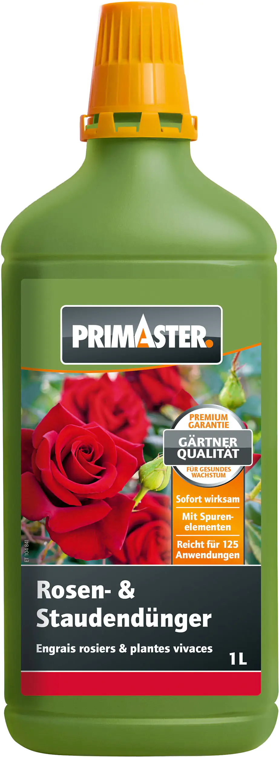 4008557004867 Primaster Flüssigdünger Rosen und Stauden 1 L
