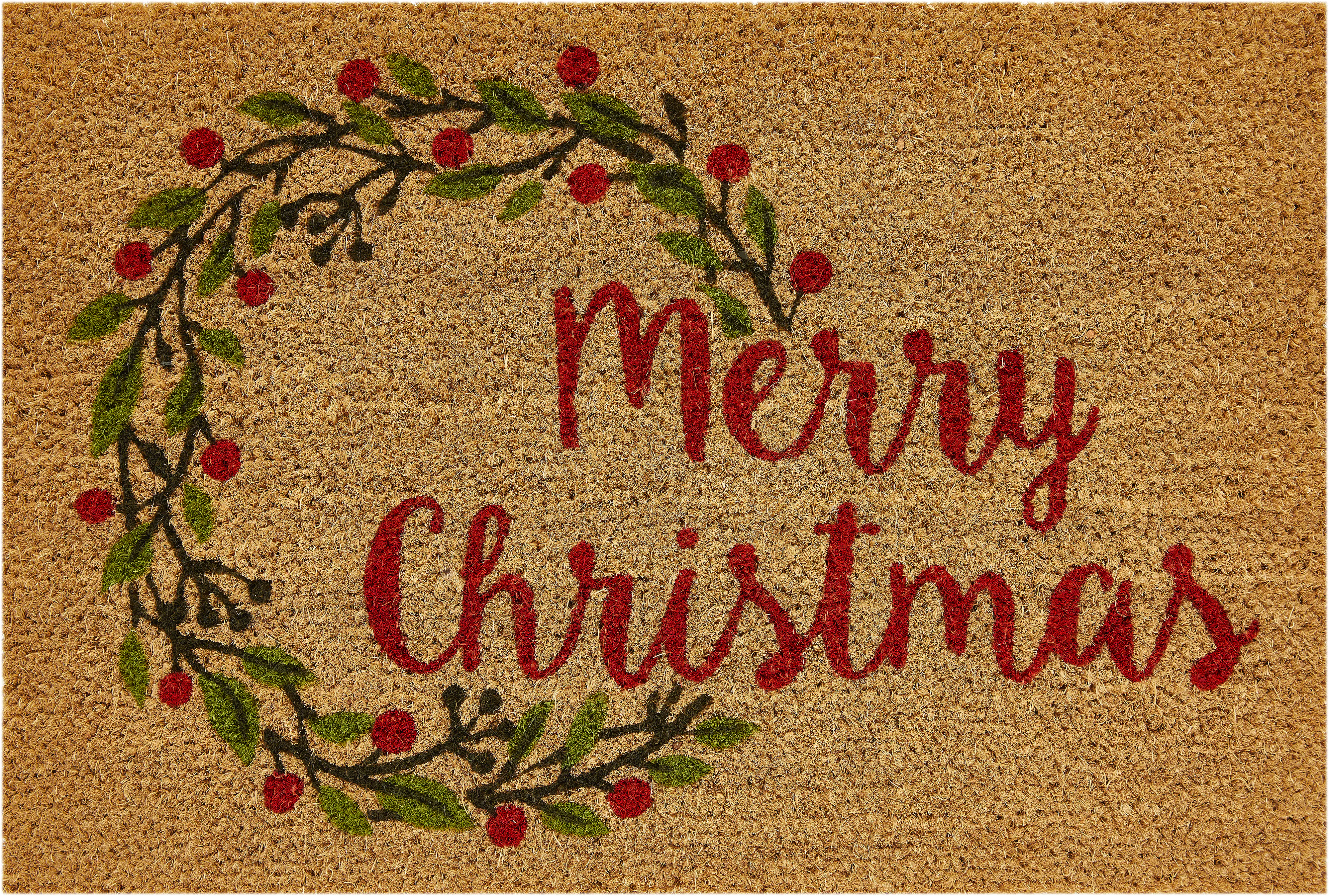 Andiamo Fußmatte Donus Merry Christmas 40 x 60 cm natur