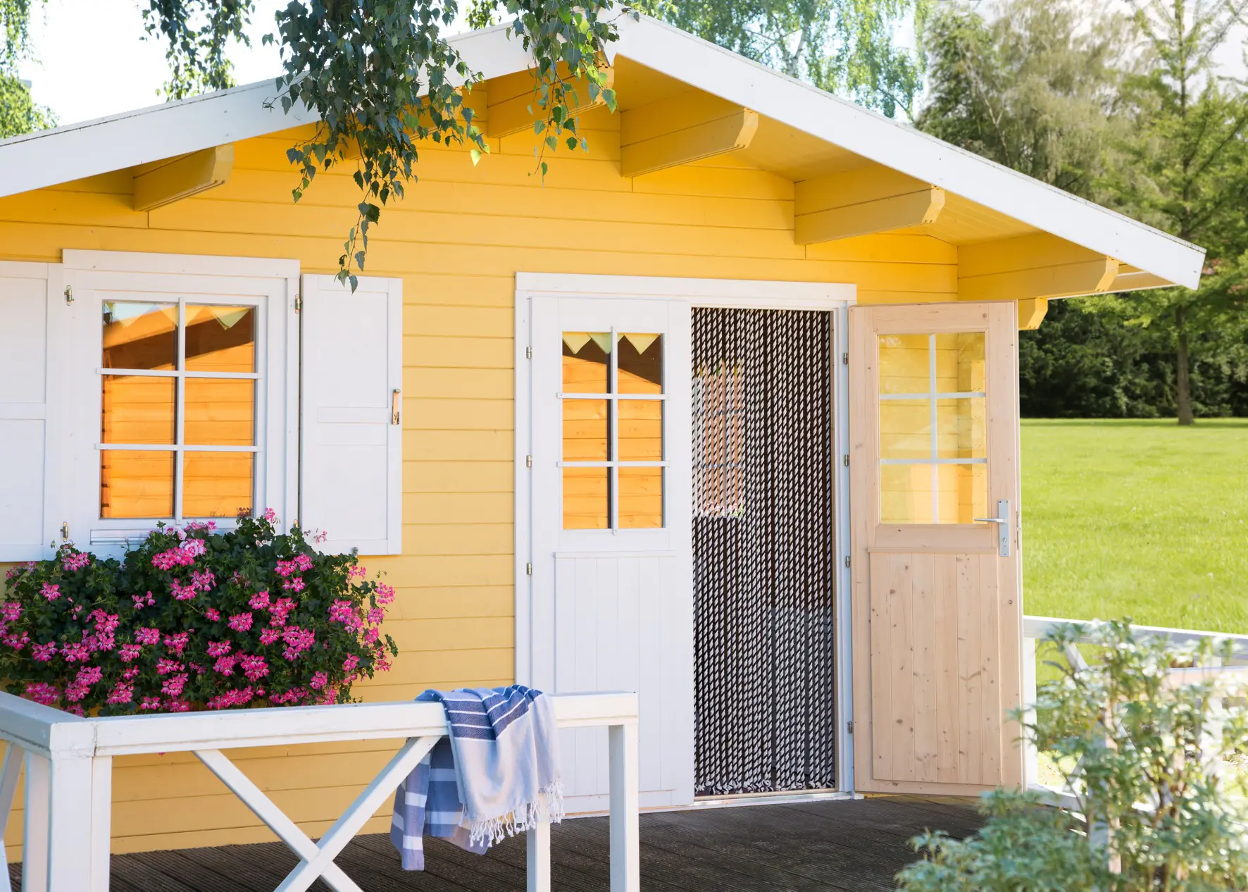 Conacord Deko-Vorhang Seil beige 90 x 200 cm