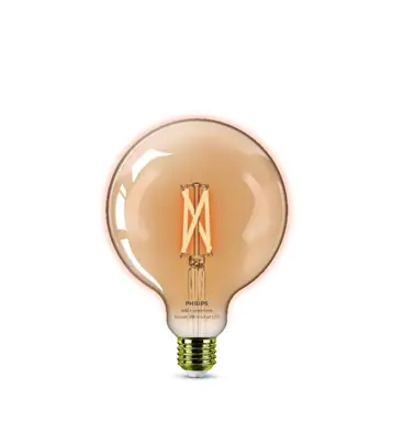 Philips Smart LED Leuchtmittel Tunable White Amber G125 E27 Globeform 7 W Philips Smart LED Leuchtmittel Tunable White Amber G125 E27 Globeform 7 W