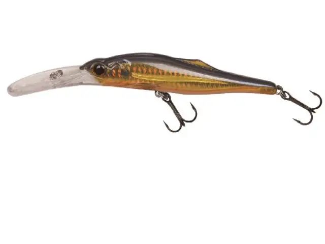 Paladin TF Wobbler Deep Hunter gold-lila 29 g/120 mm Tauchtiefe: 2-6m