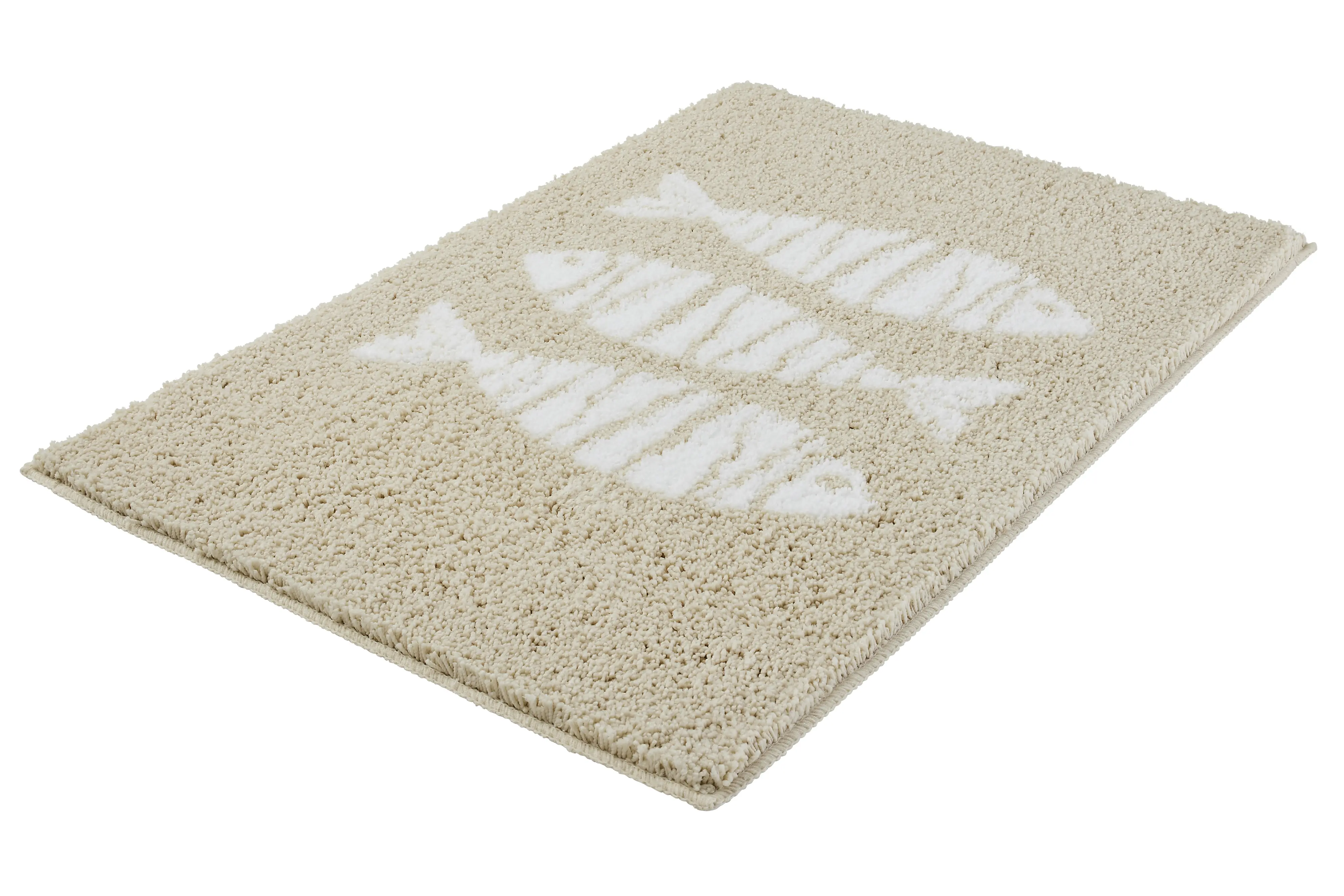 Kleine Wolke Badteppich Cony sandbeige 65 x 115 cm