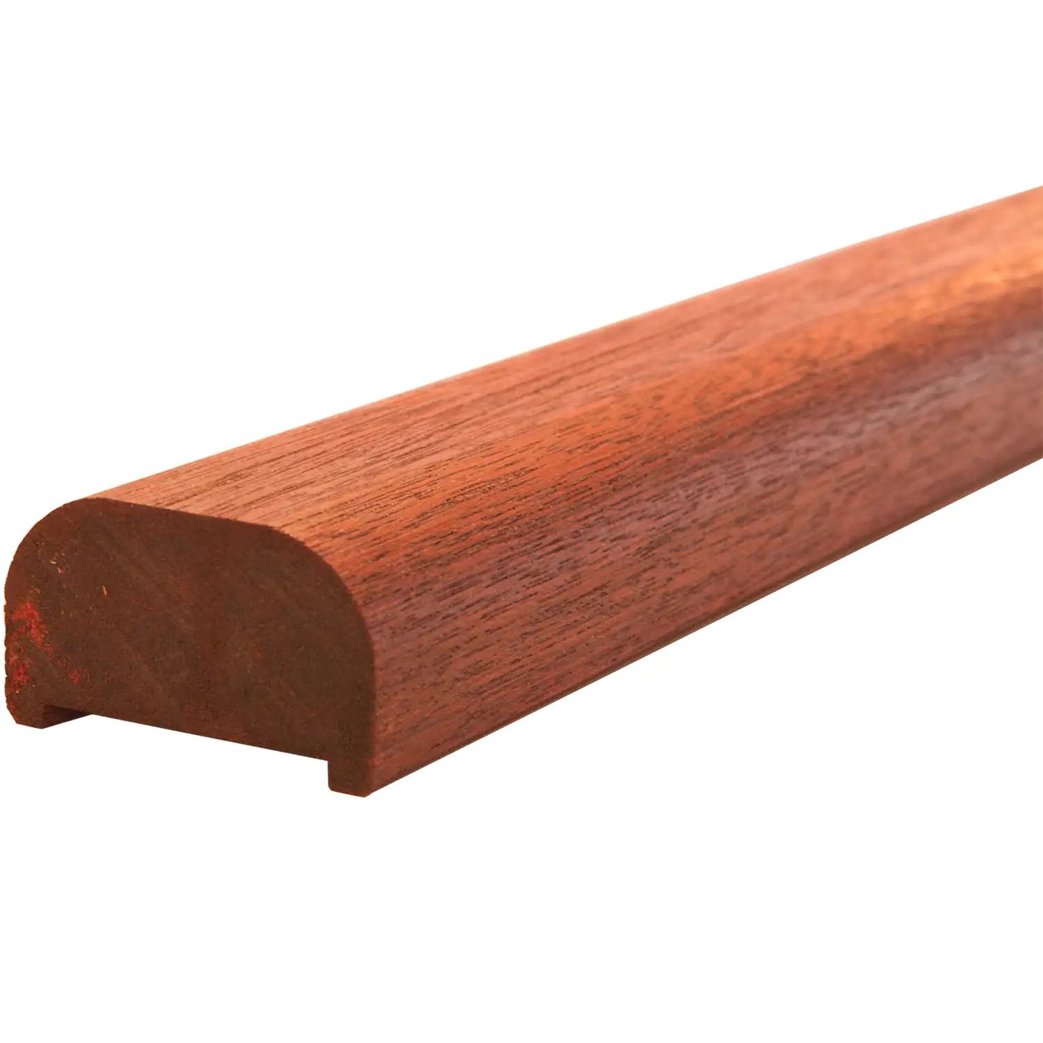 Plus Handlauf Mahagoni 3,6 x 209 cm schwarz für Stahlpfosten