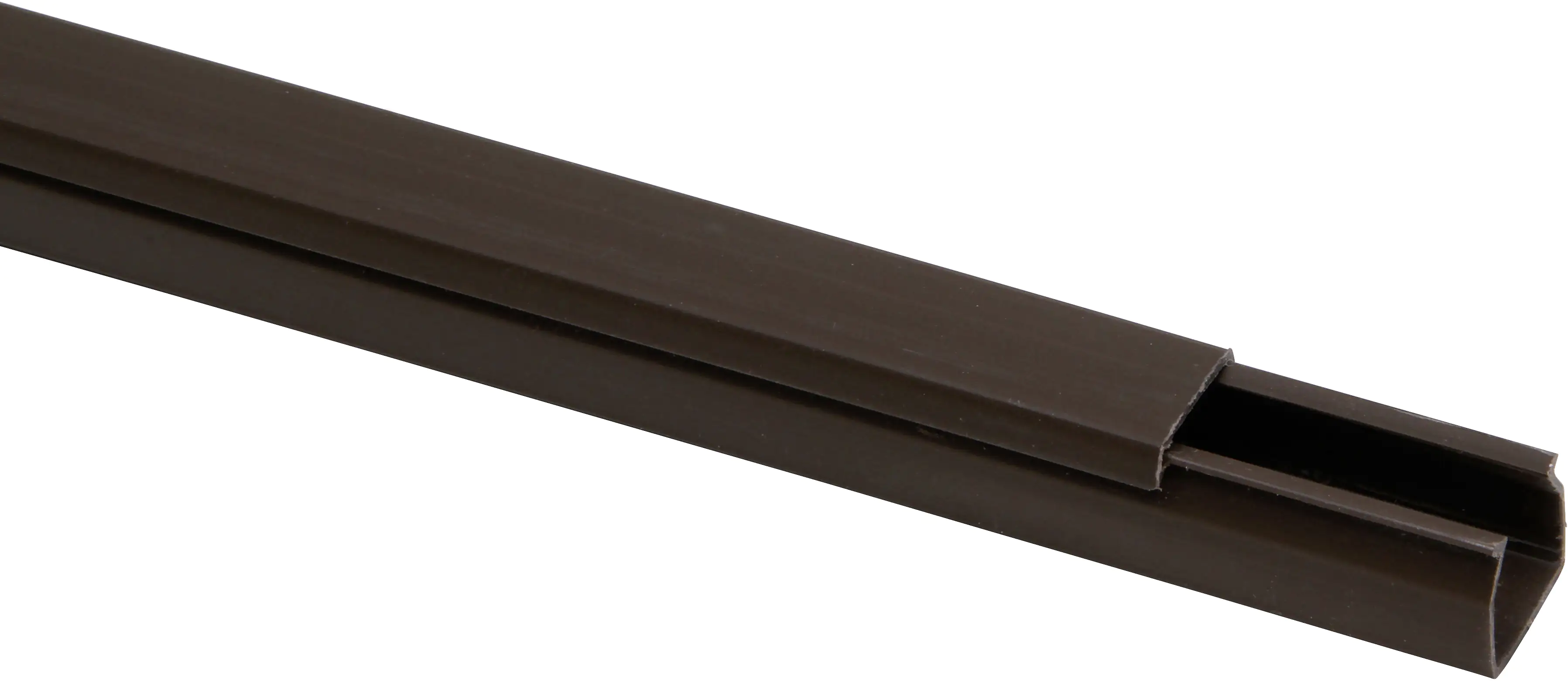 Kabelkanal 2 m, 15 x 15 mm, braun