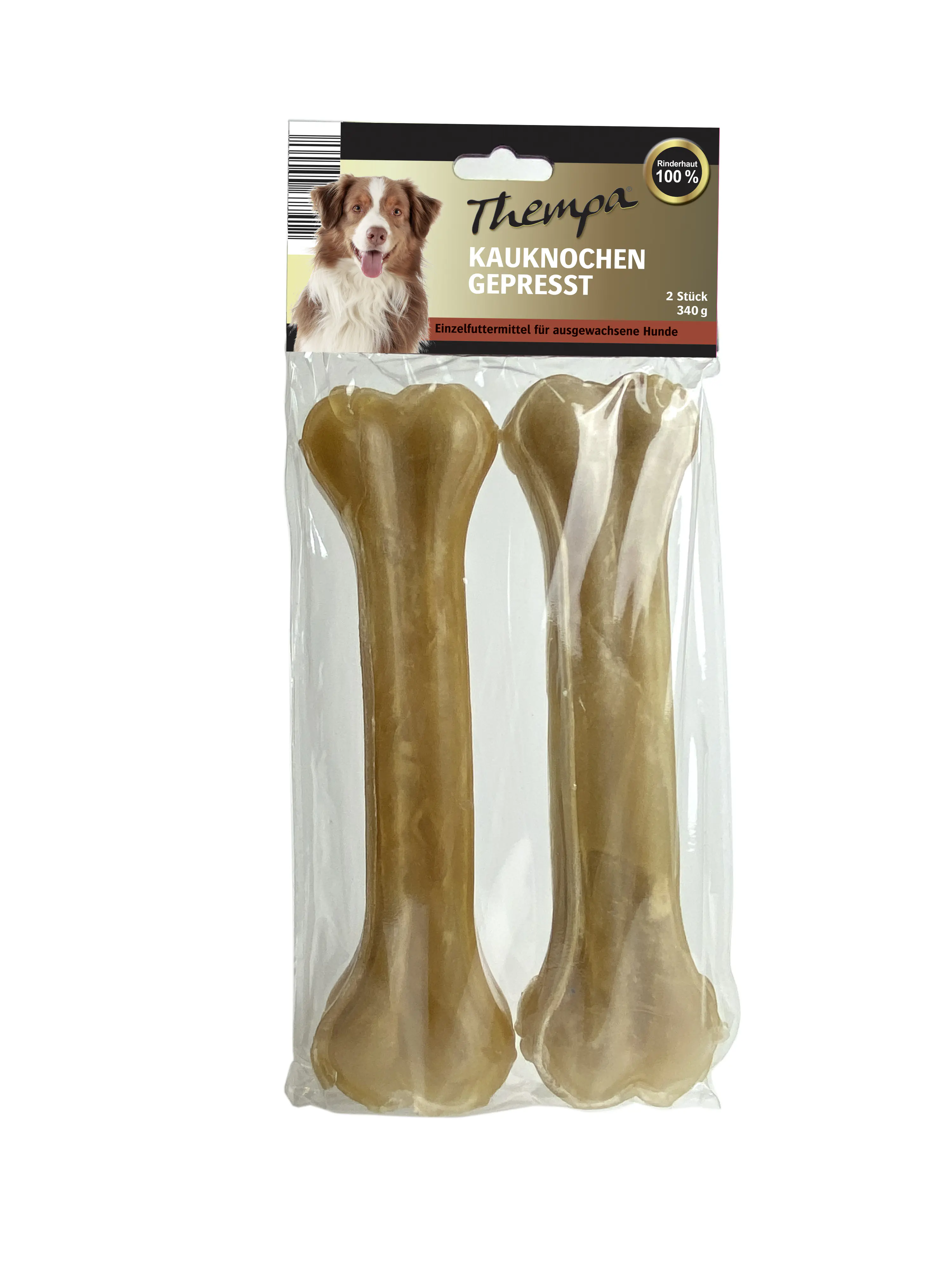 Thempa Hundesnack Adult Kauknochen 340 g Rind