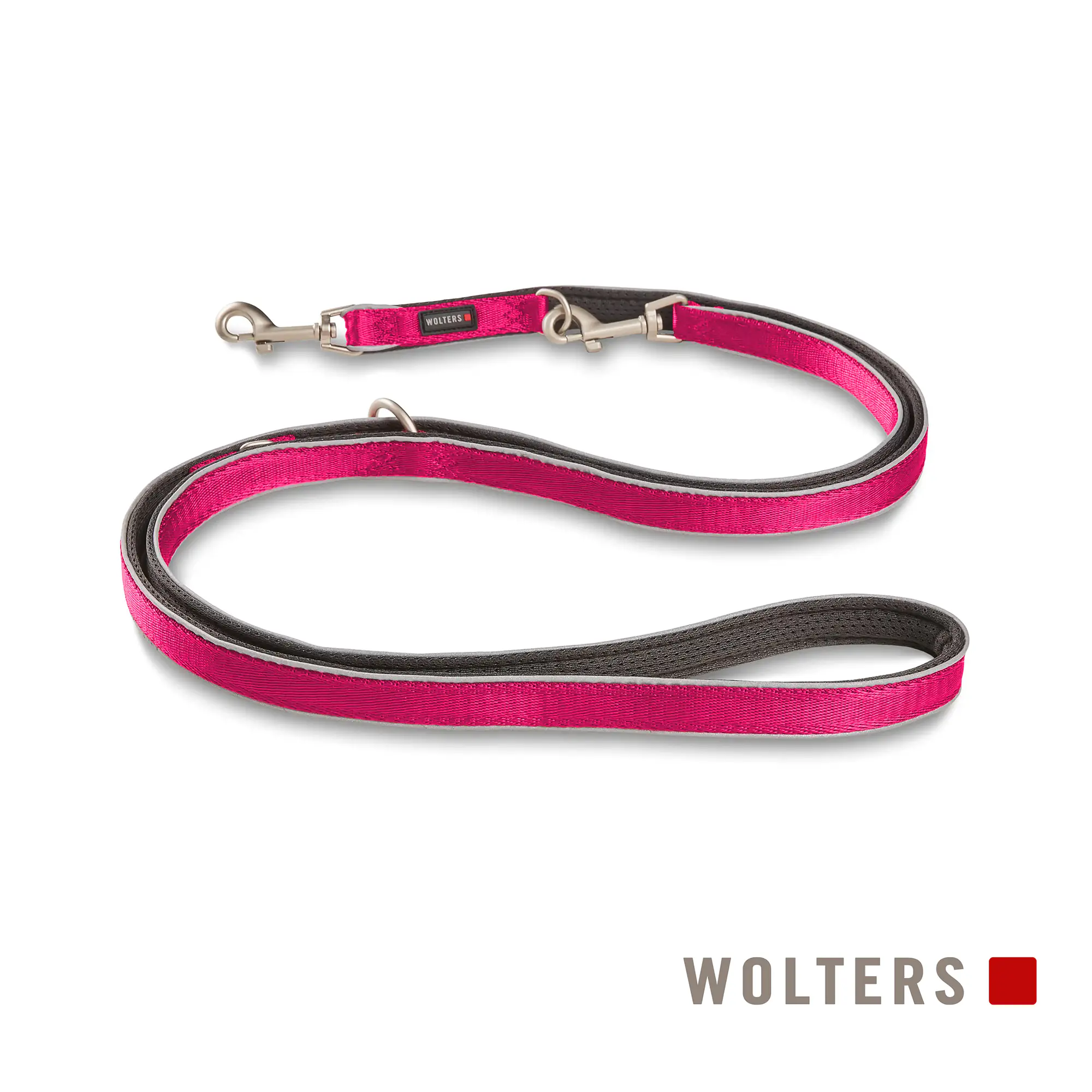 Wolters Hundeleine Active Pro Comfort magenta/anthrazit Wolters Hundeleine Active Pro Comfort magenta/anthrazit