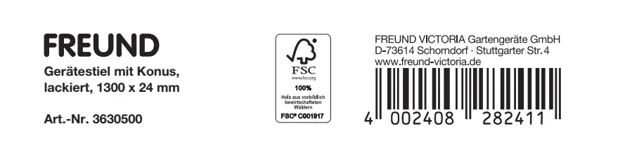 Freund Victoria Gerätestiel 130 cm