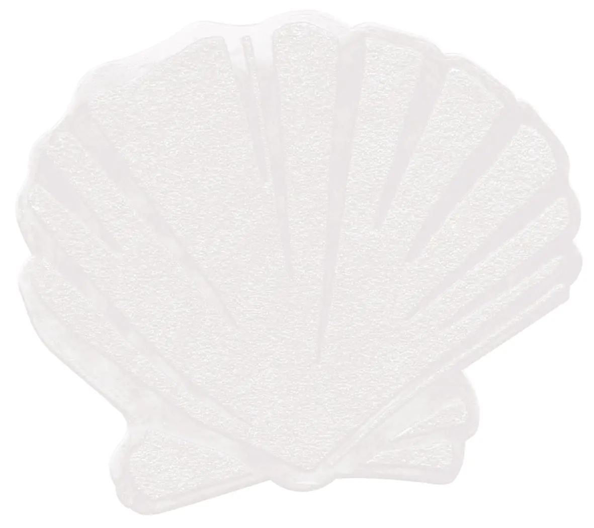 Kleine Wolke Badezimmer-Dekoset Minis Muschel 6-teilig, schneeweiß