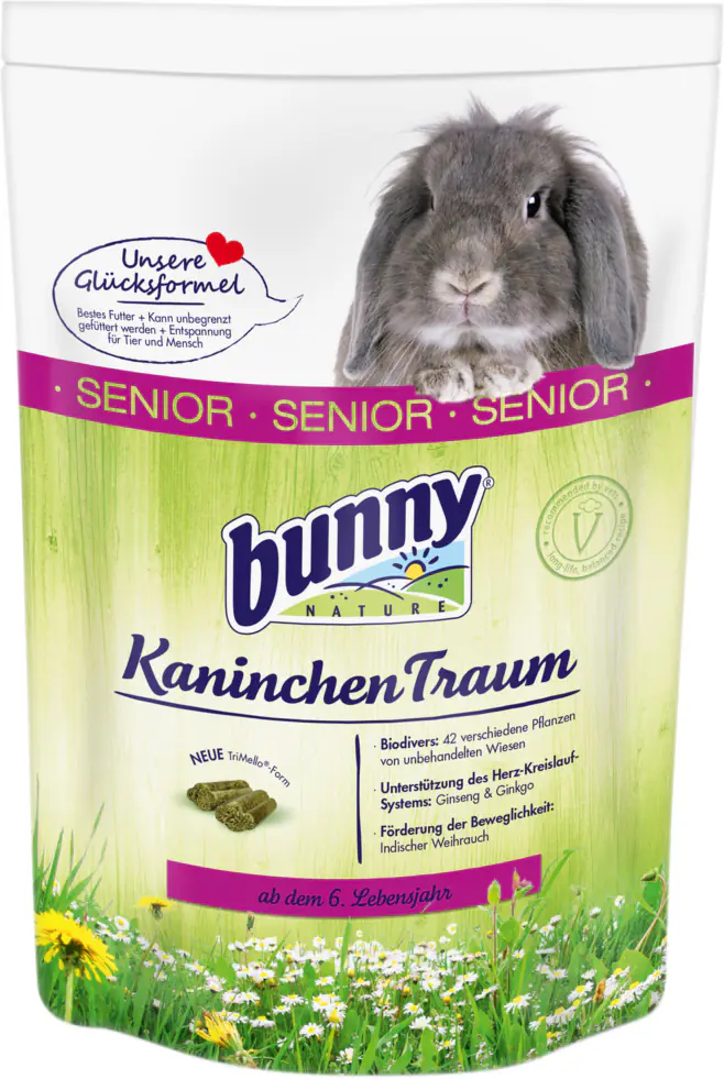 Bunny Nature Kaninchen Traum Senior Kaninchenfutter 1,5 kg