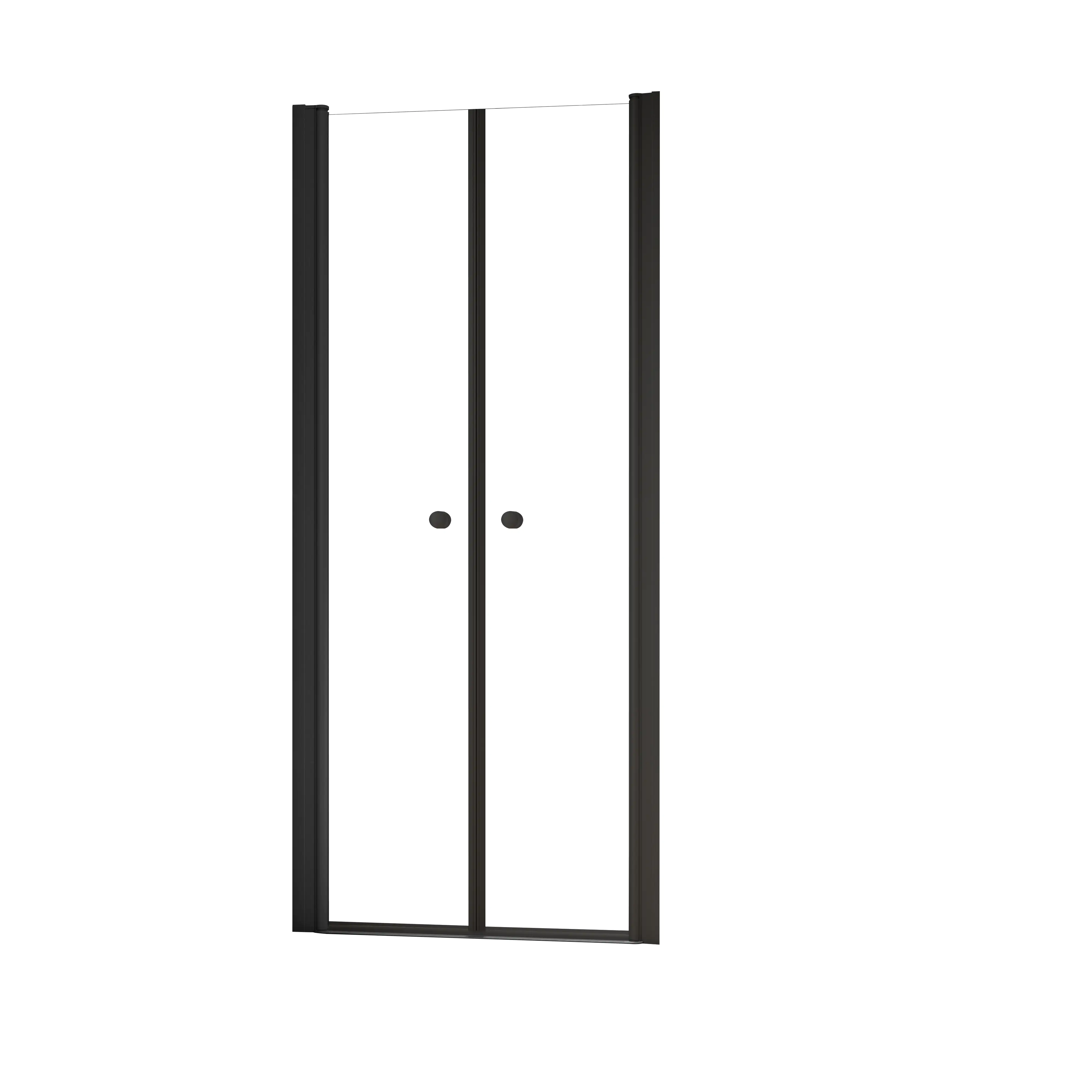 Schulte Nische mit Pendeltür 100 x 200 cm Garant 2.0 mattschwarz Schulte Nische mit Pendeltür 100 x 200 cm Garant 2.0 mattschwarz