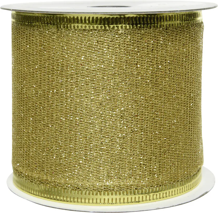 Kaemingk Band Polyester hellgold  270 cm