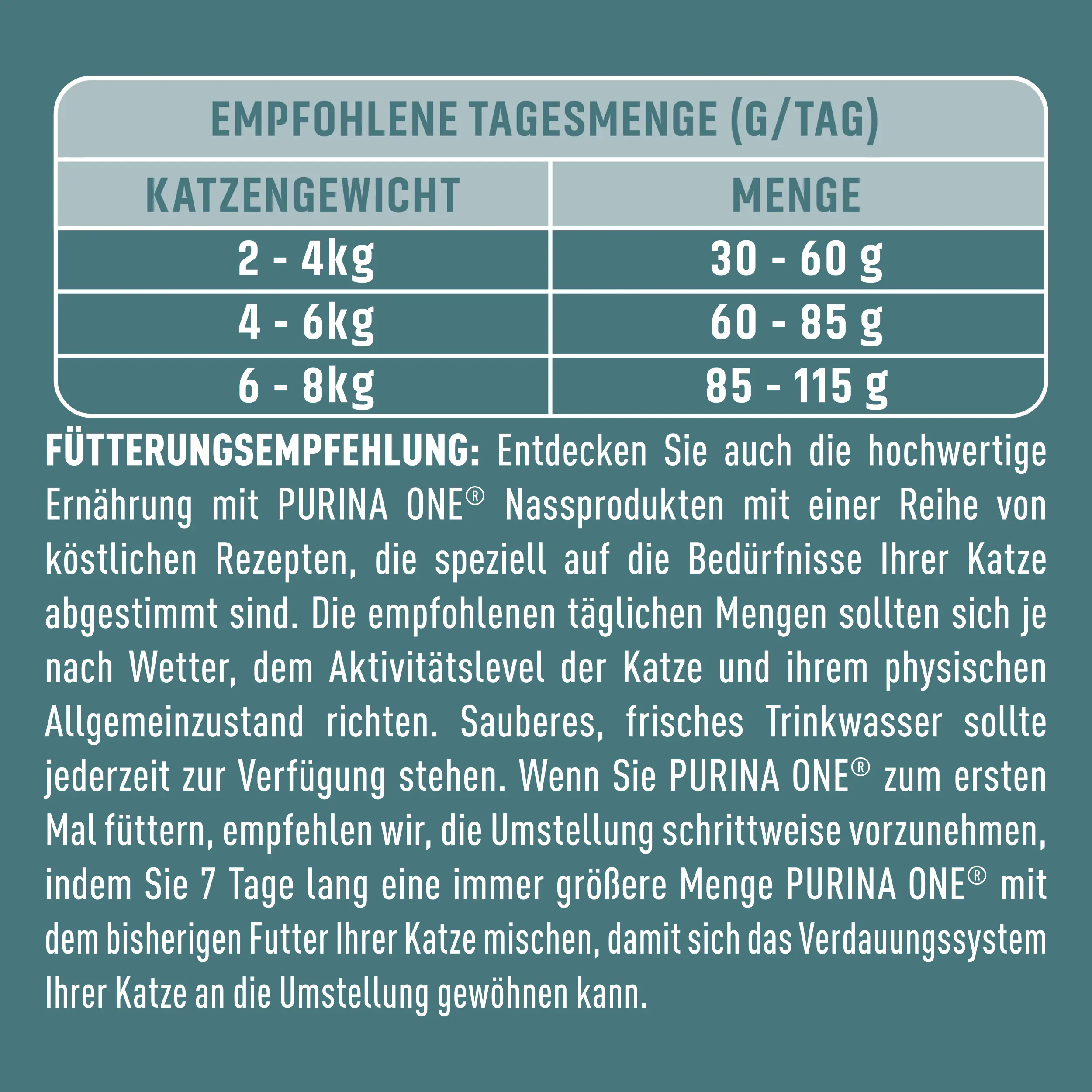 Purina One Katzenfutter Adult reich an Lachs 1,4 kg