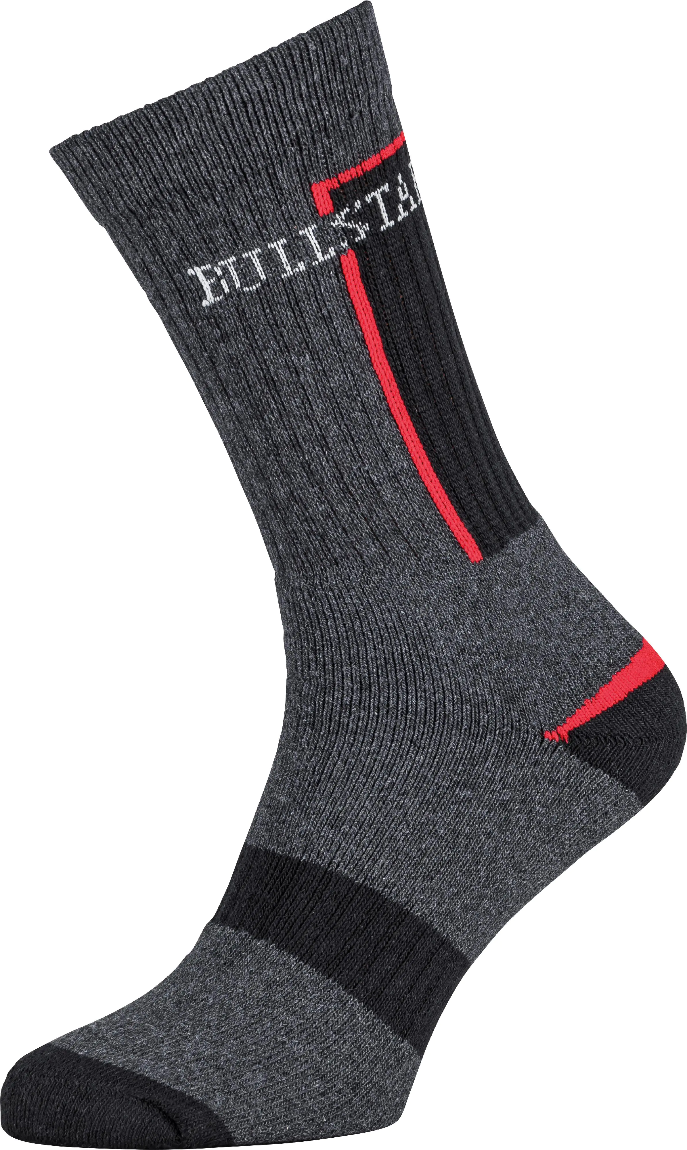 Bullstar Universalsocken Plus 2er Pack grau-rot Bullstar Universalsocken Plus 2er Pack grau-rot