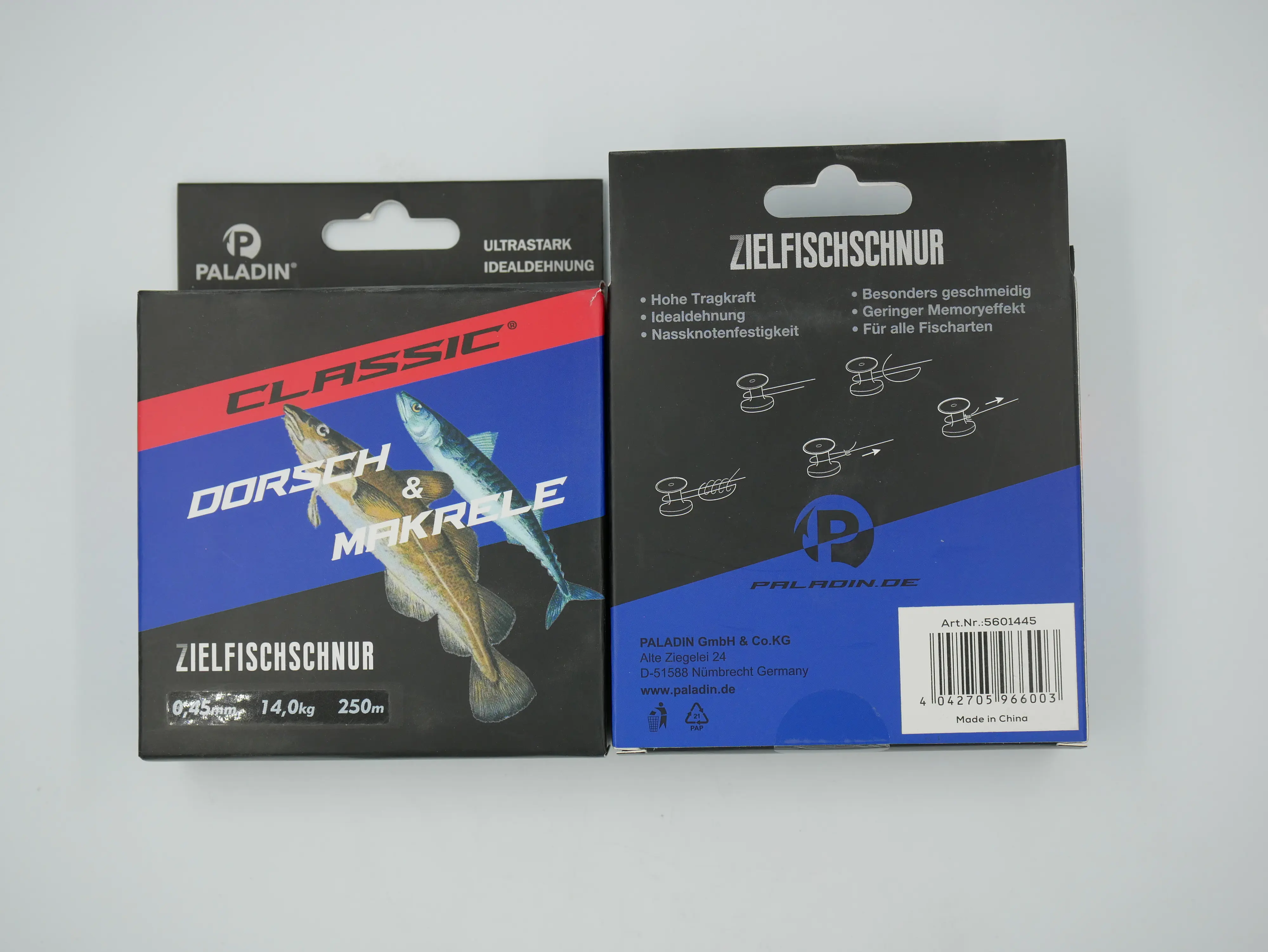 Paladin Angelschnur Dorsch 250 m 0,45 mm fluogelb Paladin Angelschnur Dorsch 250 m 0,45 mm fluogelb