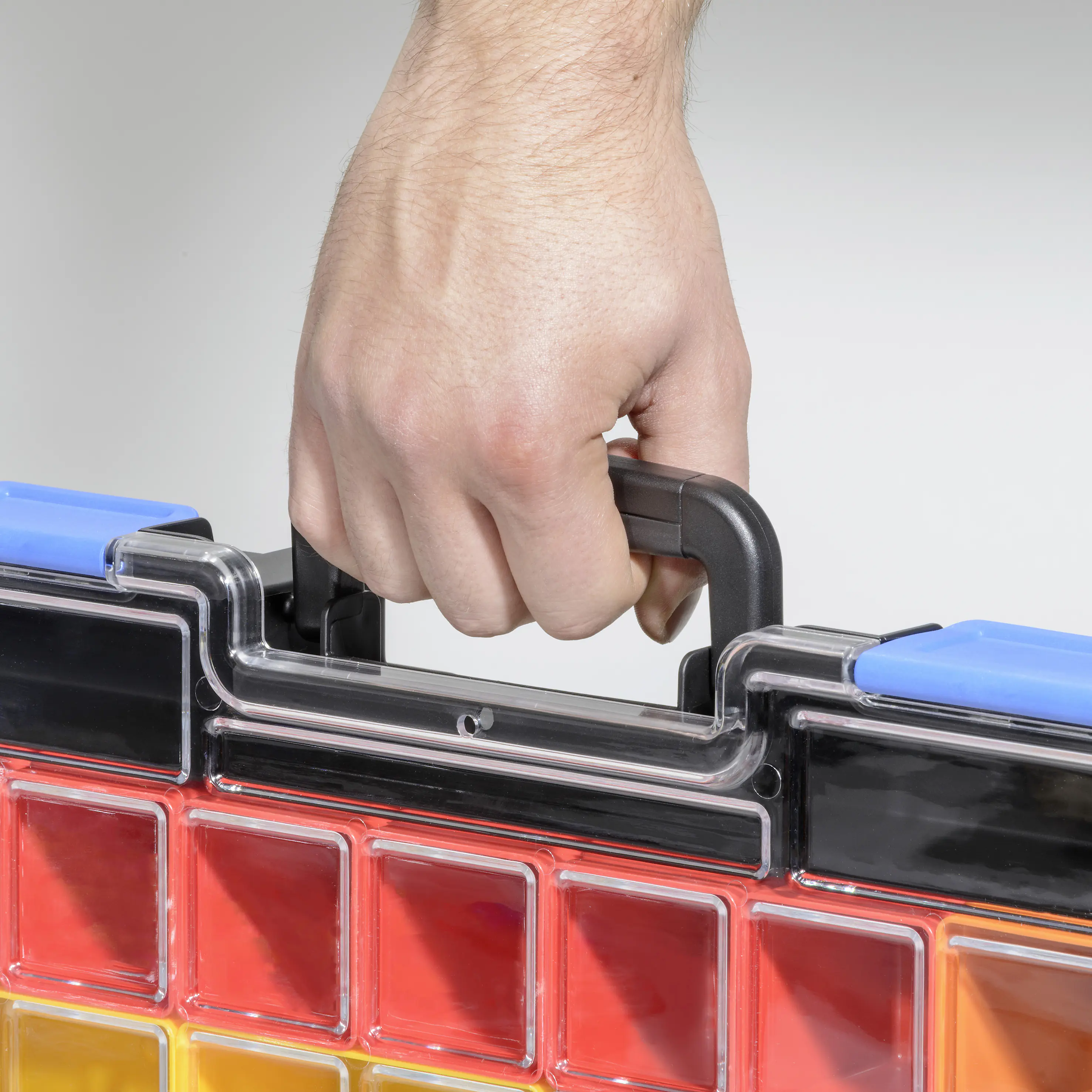 Allit Profi-Kleinteilekoffer EuroPlus Pro K 44.76/12-6 ohne Inhalt