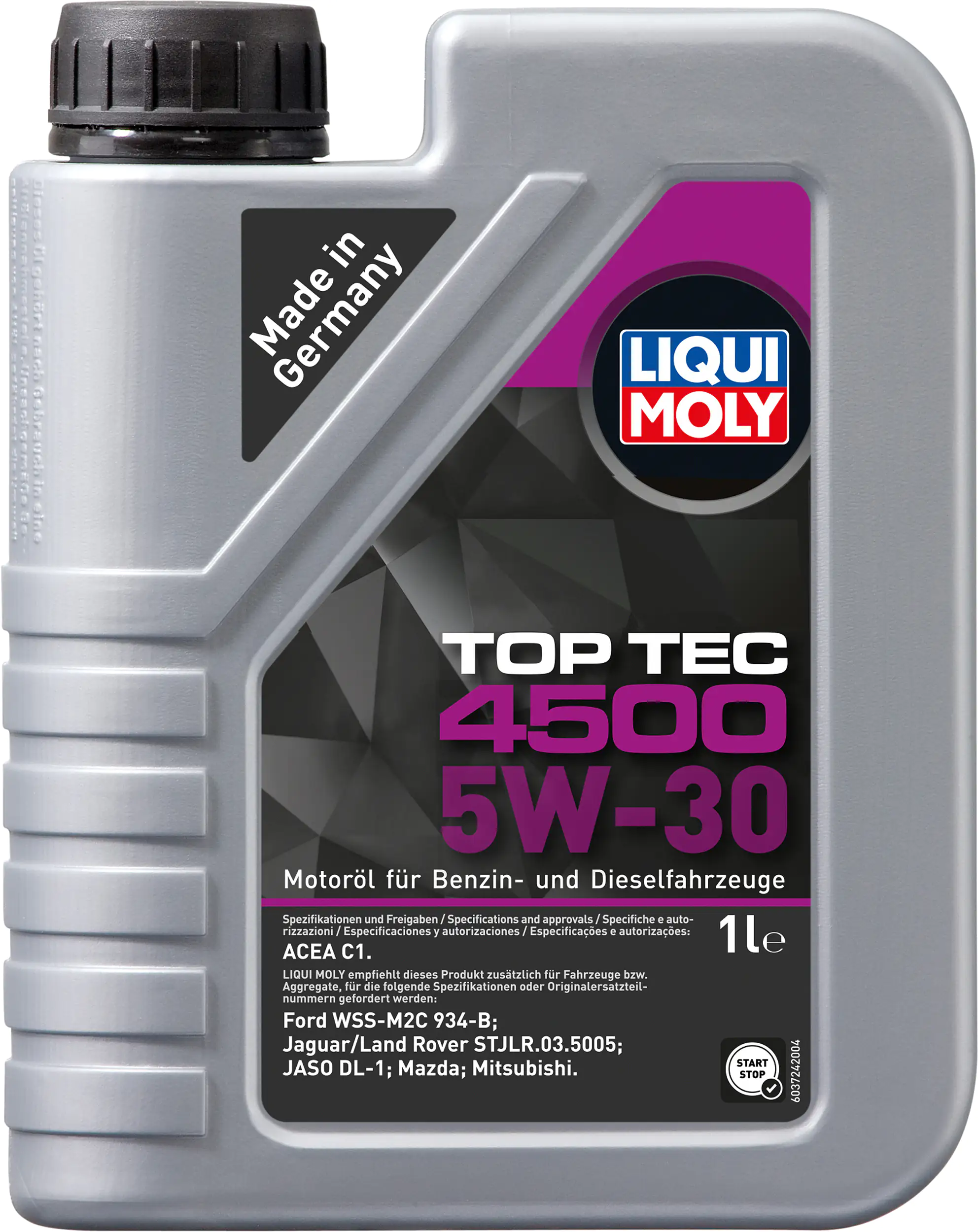Liqui Moly Motoröl Top Tec 4500 5W-30 1 L