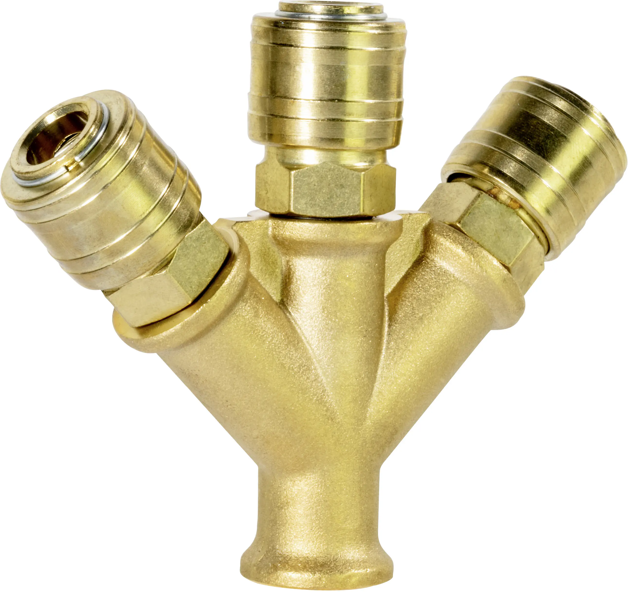 Güde Verteiler 9,53 mm 3/8" Innengewinde 3 Kupplungen