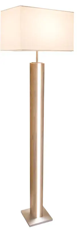 Globo Stehleuchte Forest 27 x 150 cm L x H holzoptik hell