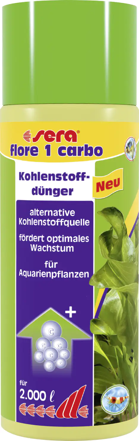Sera Dünger für Aquarienpflanzen Flore 1 Carbo 500 ml