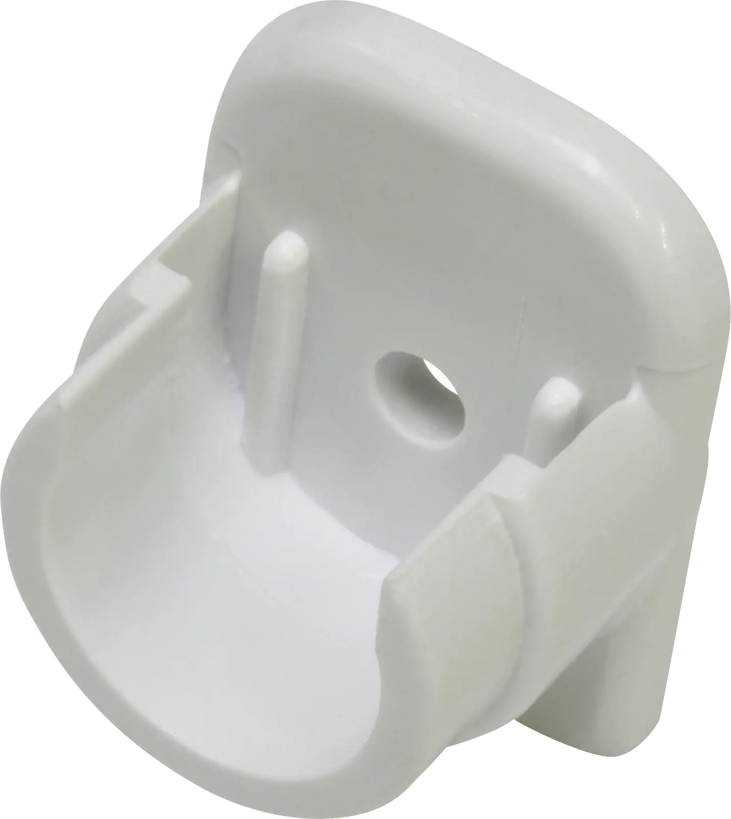 Gardinia Wandlager weiß, Ø 11 + 12 mm