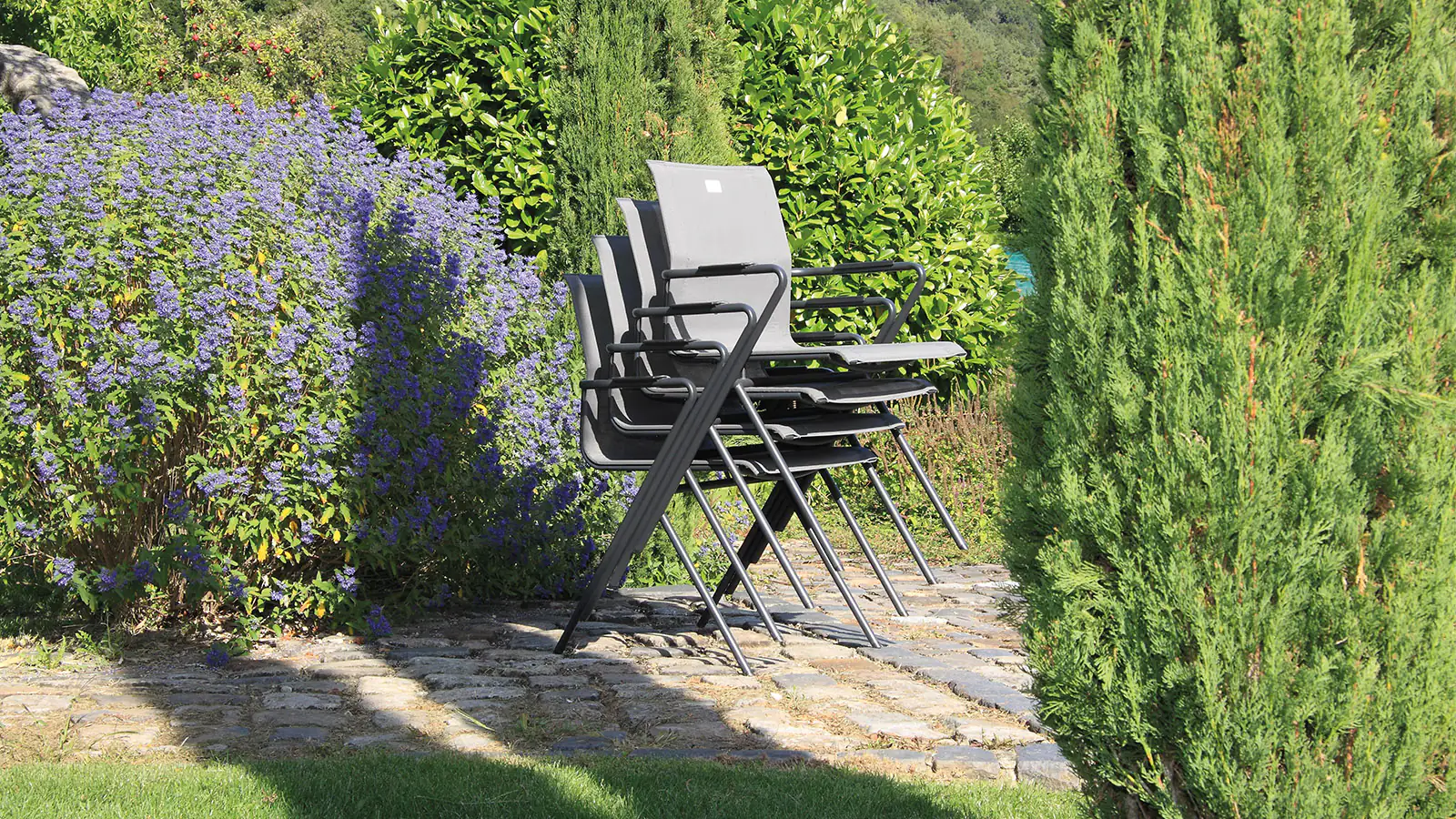 Acamp Stapelsessel Alpha Tex 55 x 57 x 83 cm Acamp Stapelsessel Alpha Tex 55 x 57 x 83 cm