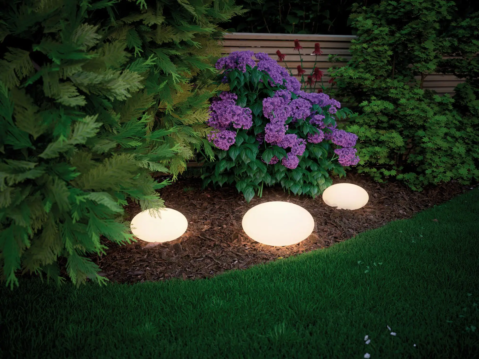 4000870941768_5 Paulmann Plug & Shine LED Lichtobjekt Stone Outdoor, 35 cm, warmweiß