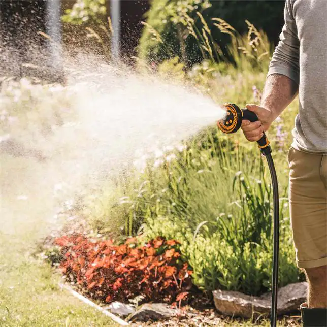 Fiskars Sprühpistole Multi orange/schwarz, mit 5 Funktionen