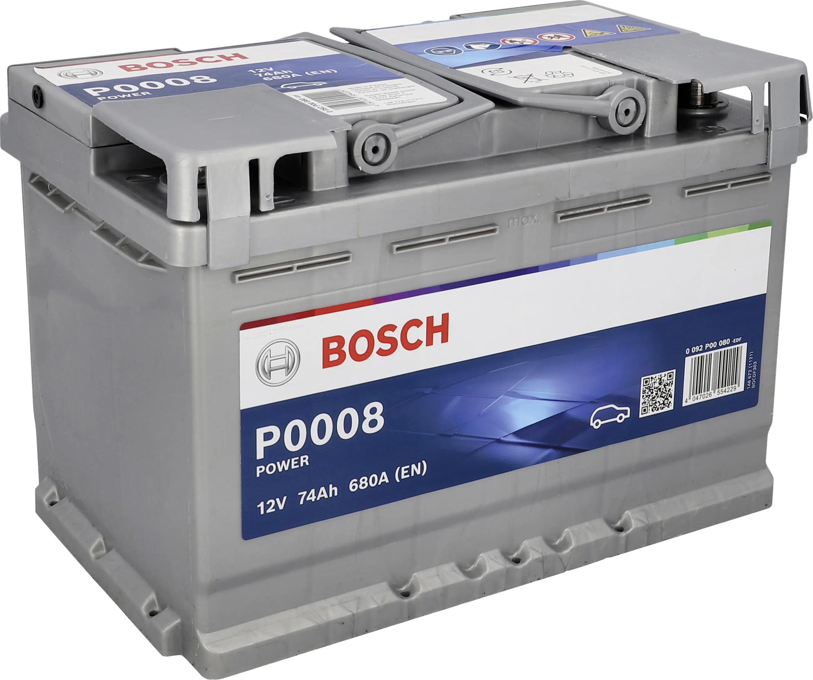 Bosch Starterbatterie SLI 74Ah 680A PowerLine Bosch Starterbatterie SLI 74Ah 680A PowerLine