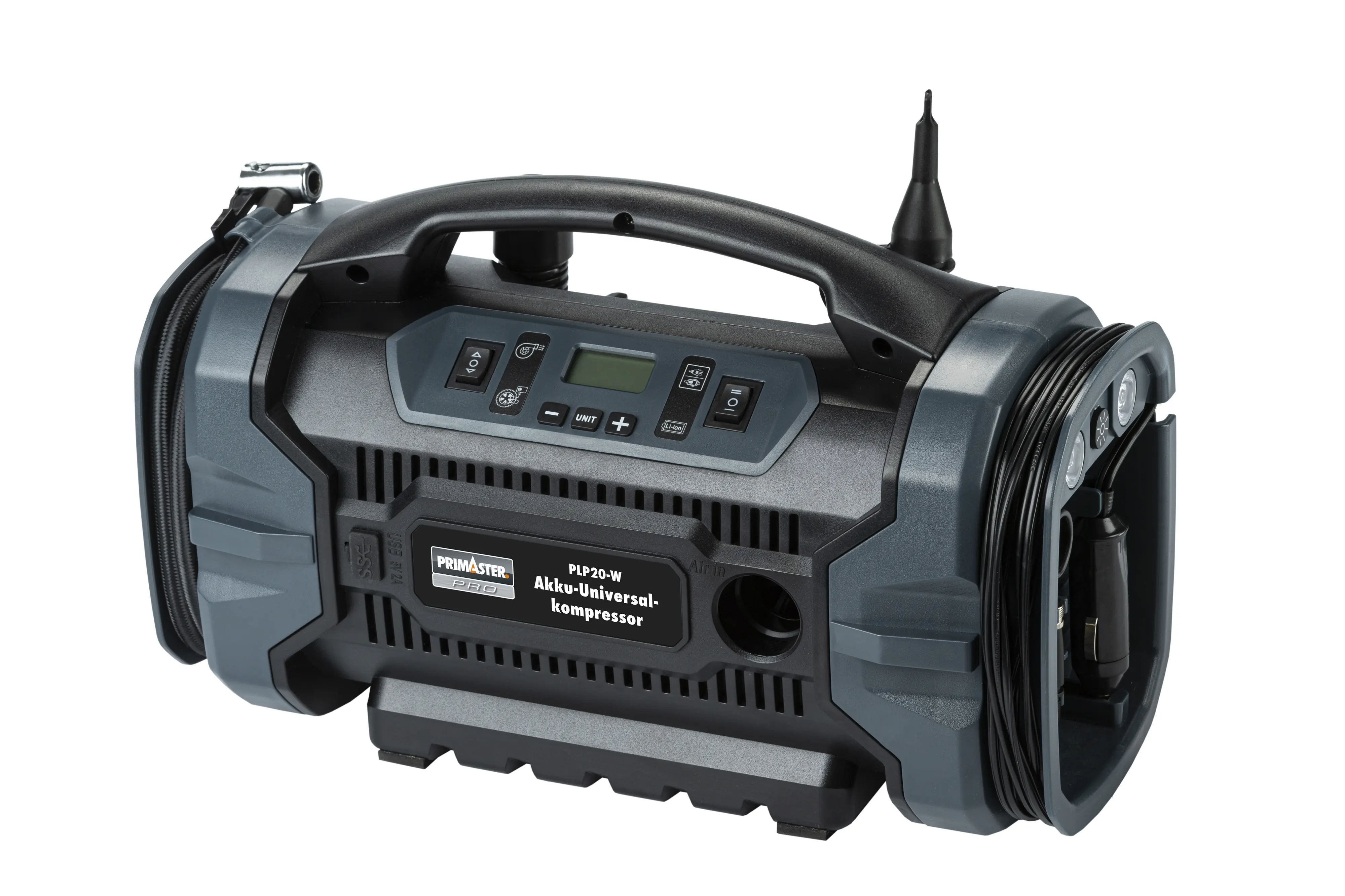 Primaster Pro Akku-Kompressor PLP 20-W 20 V Solo Primaster Pro Akku-Kompressor PLP 20-W 20 V Solo