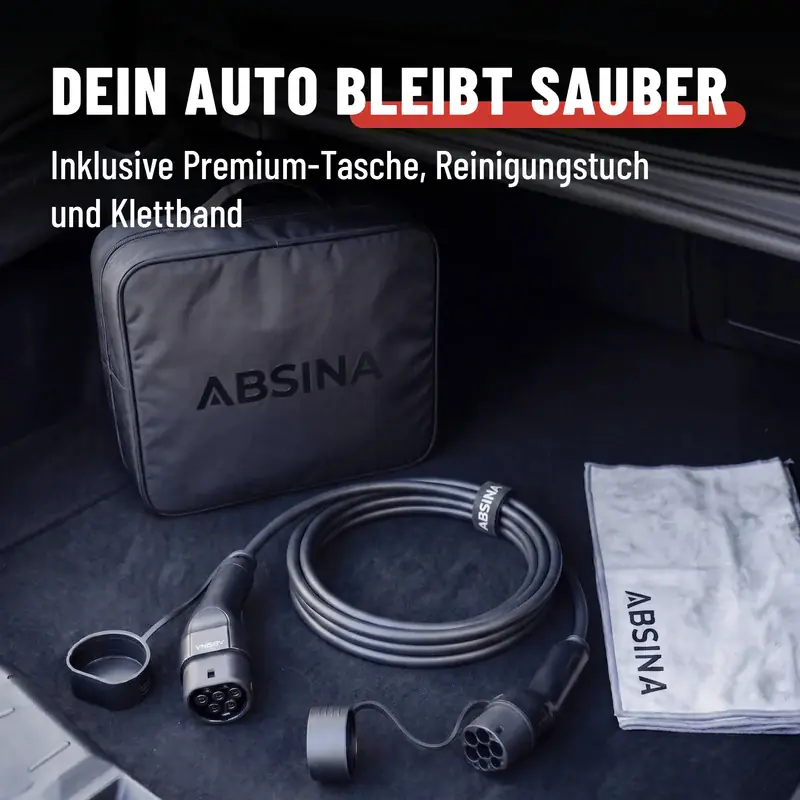Absina Ladekabel 11 kW 7,5 m Typ 2 Stecker