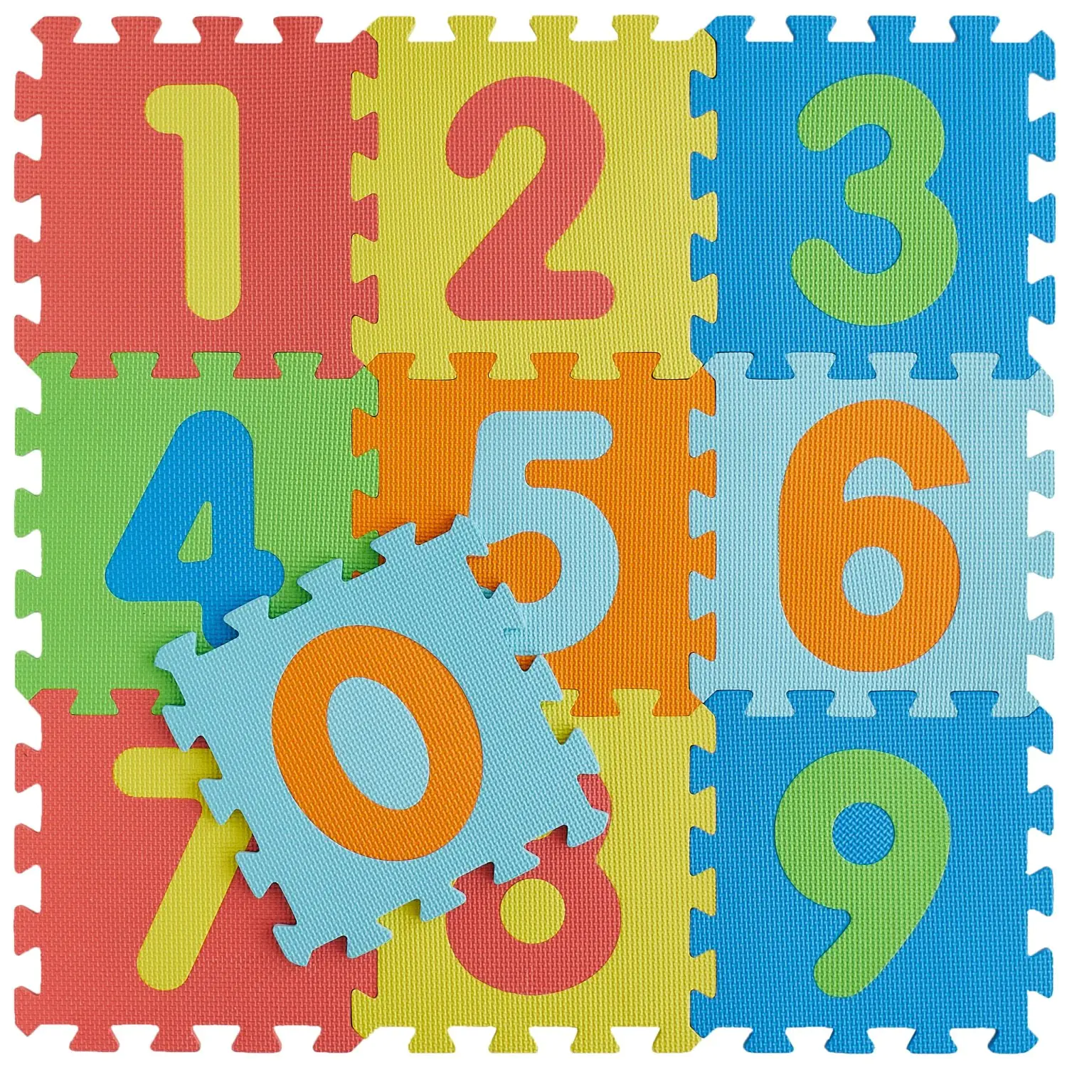 Andiamo Kinder Puzzlematte Zahlen 31 x 31 cm