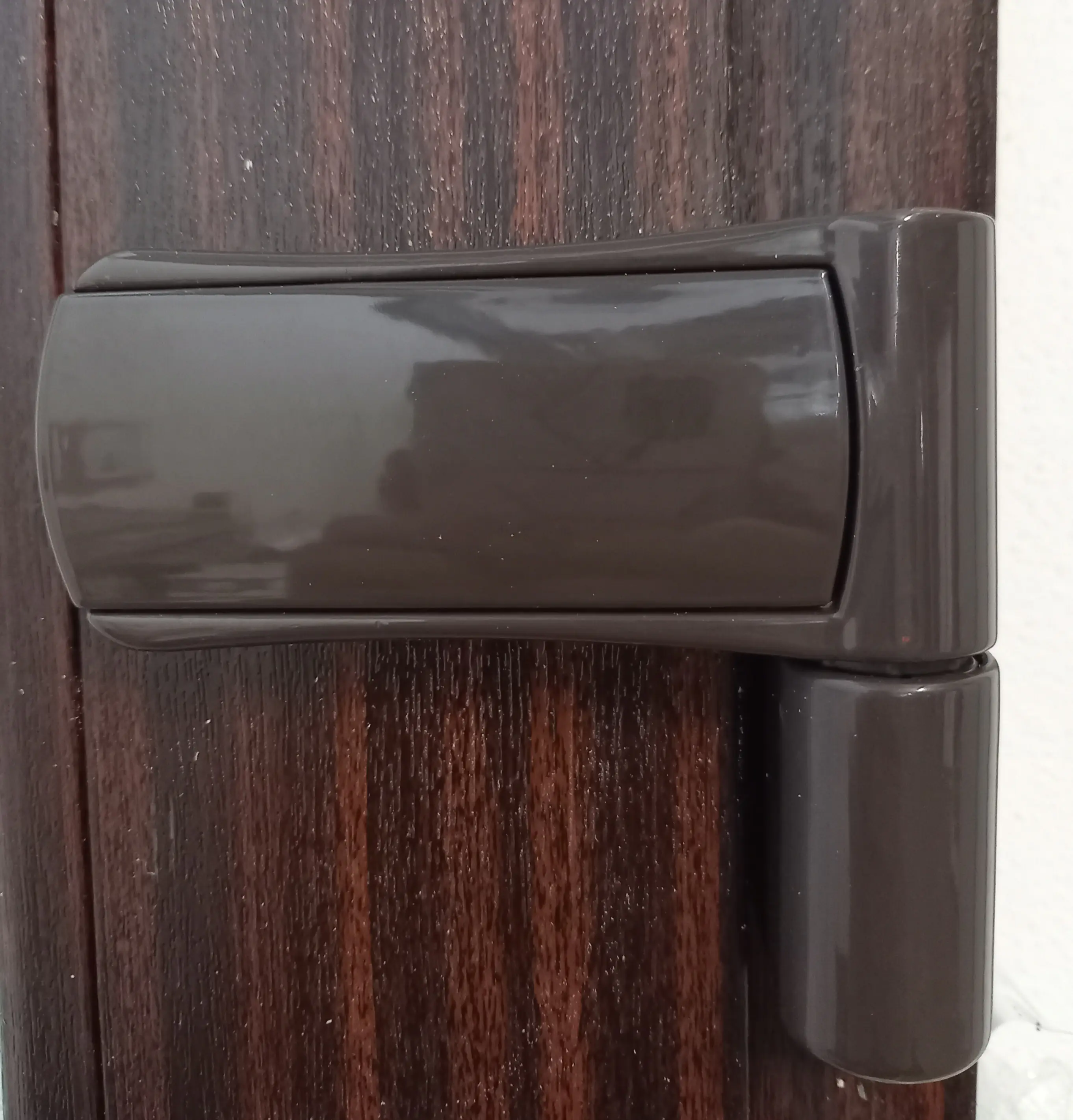 Panto Nebeneingangstür Kunststoff 504 98 x 198 cm DIN links Mahagoni