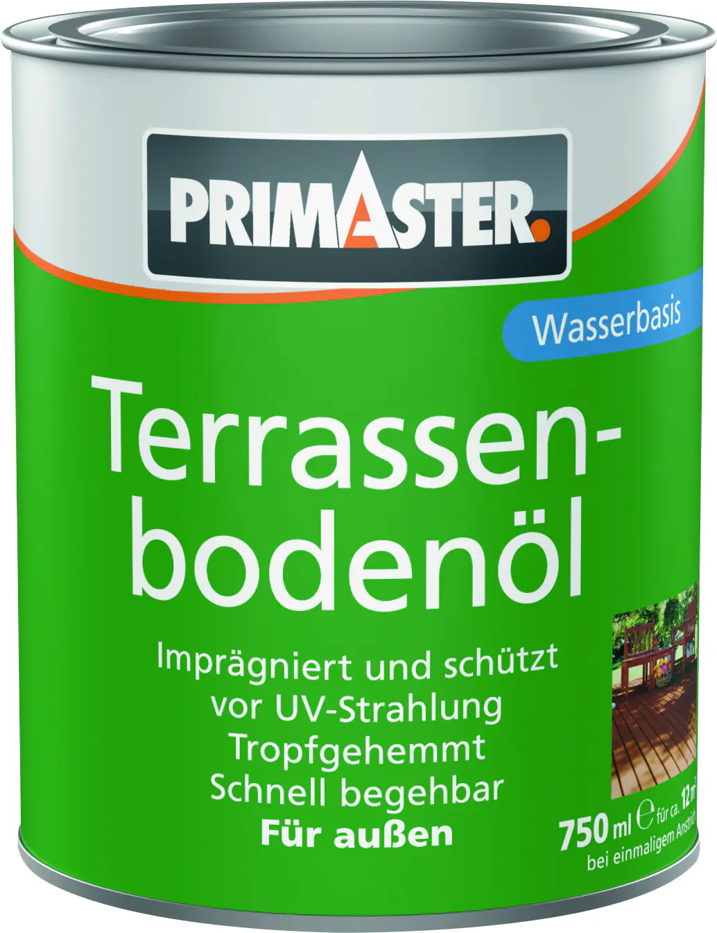 Primaster Terrassenbodenöl 750 ml naturbraun