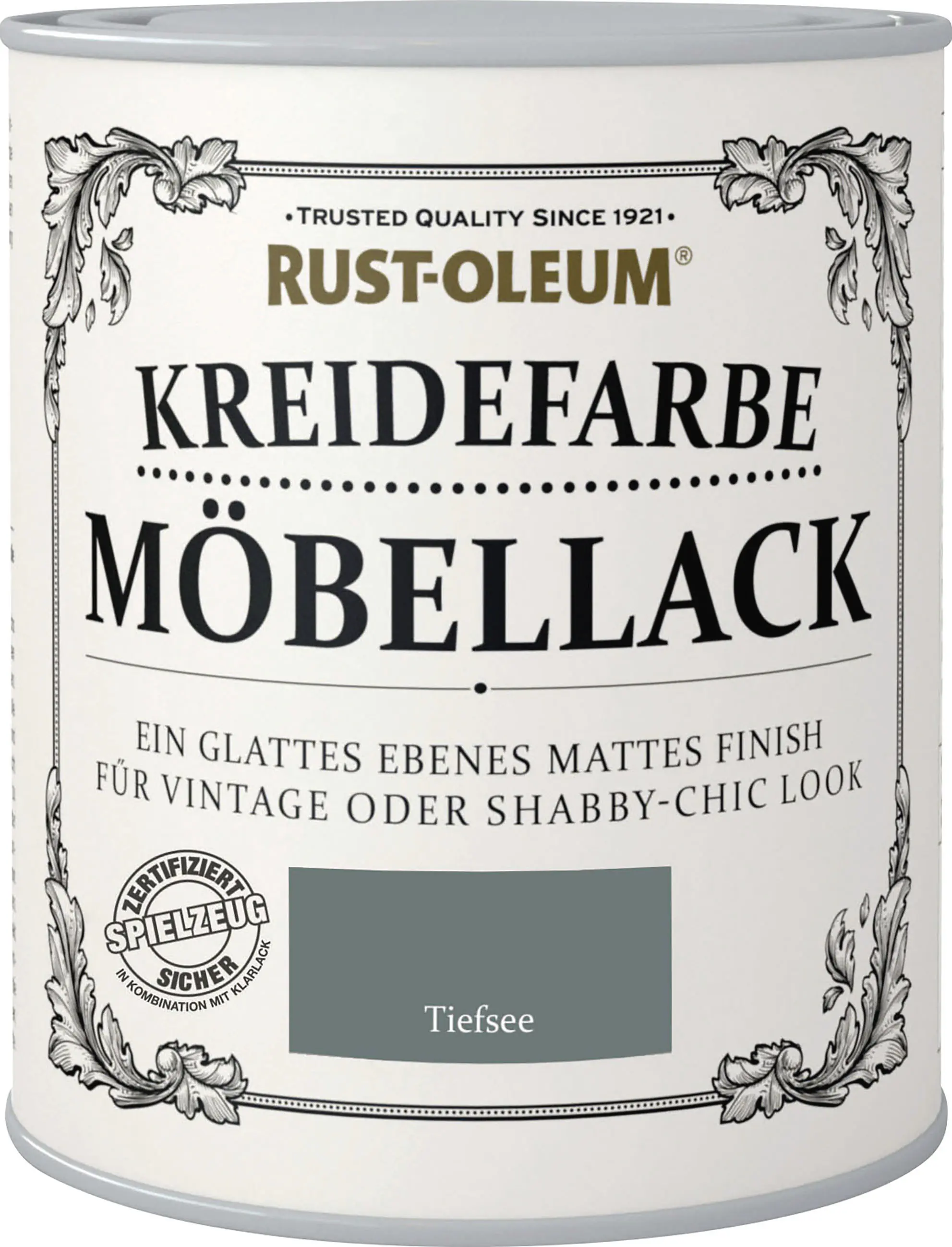 Rust-Oleum Kreidefarbe Möbellack 750 ml tiefsee