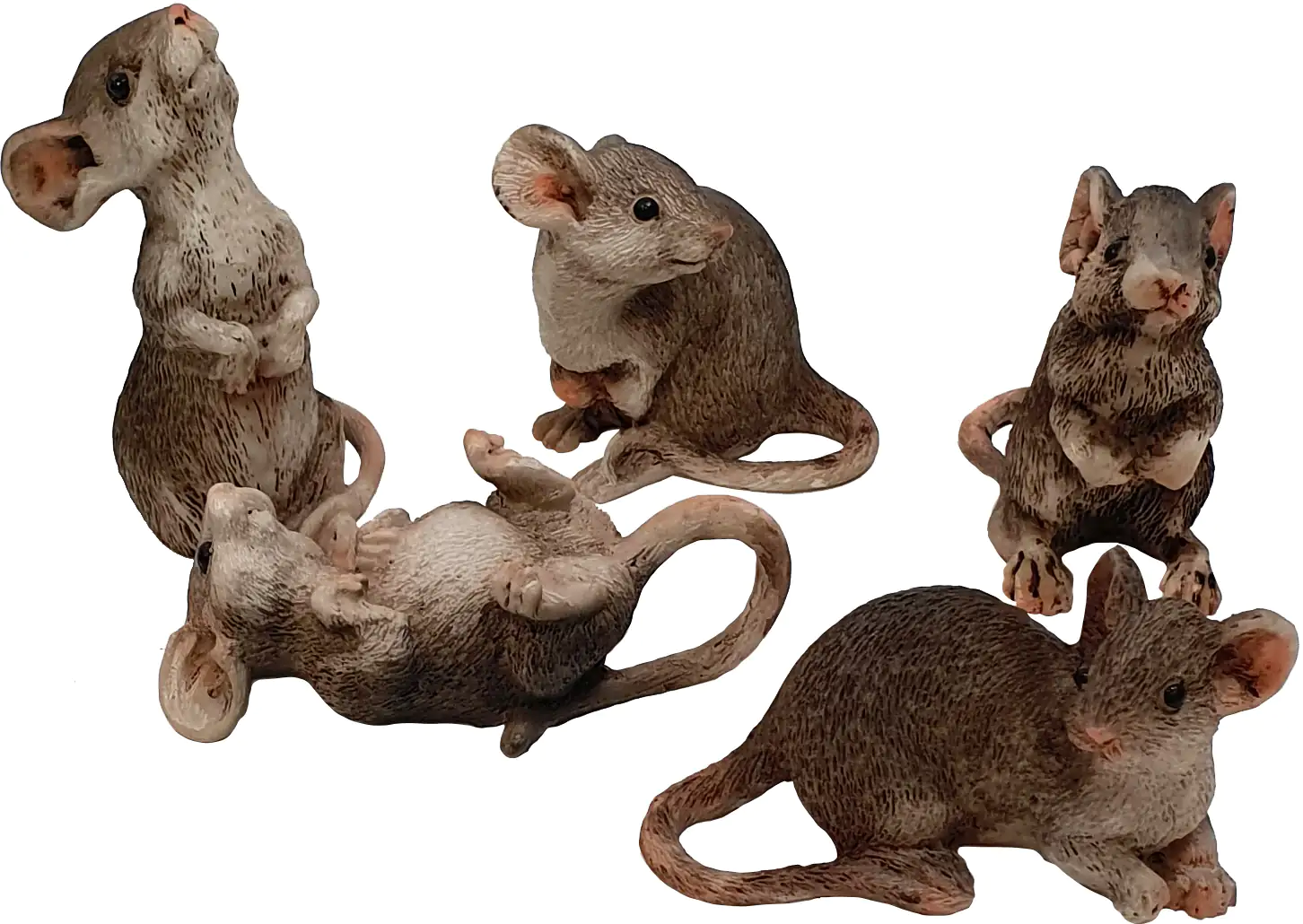 4250486146501 Dekofigur Maus braun 5 x 3 x 5 cm