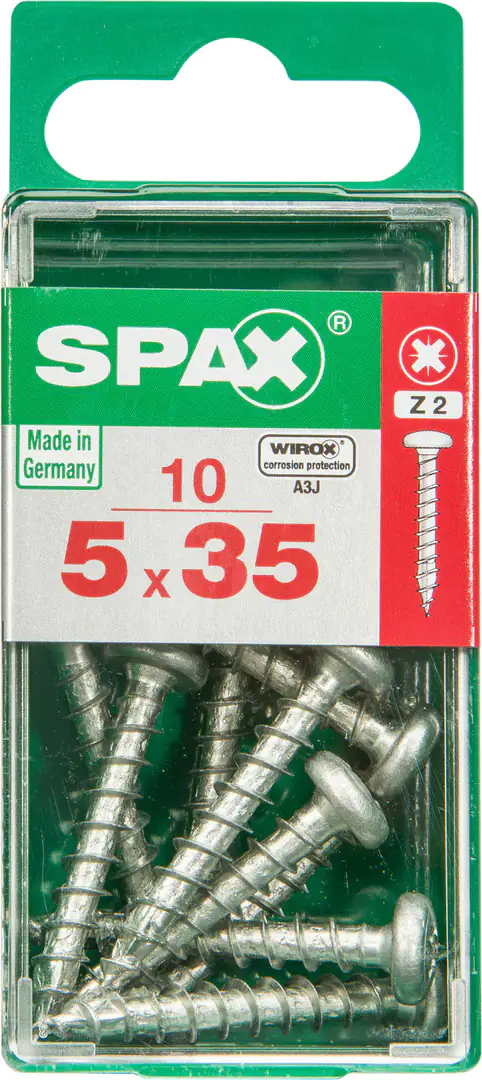 Spax Universalschrauben 5.0 x 35 mm TX 20 - 10 Stk.