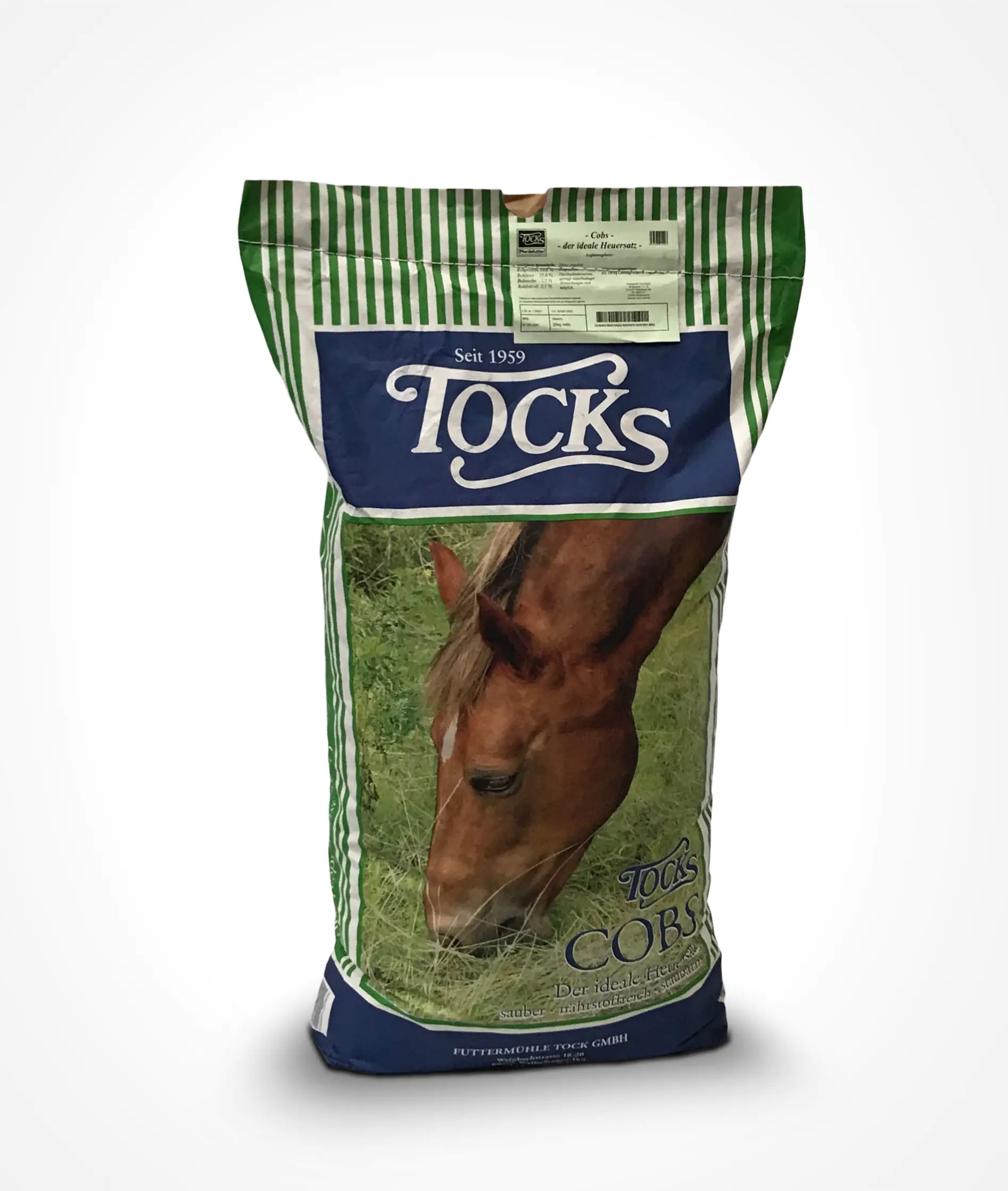 4037595215423 Tocks Pferdefutter Heu Cobs 25 kg