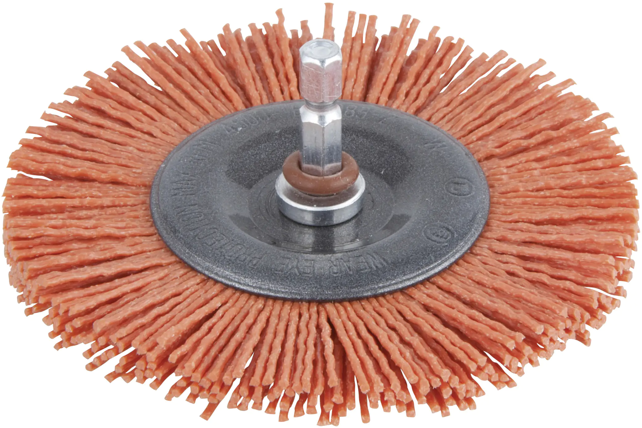 Wolfcraft Schleifbürste Ø 100 mm Nylon Schaft Ø 6 mm