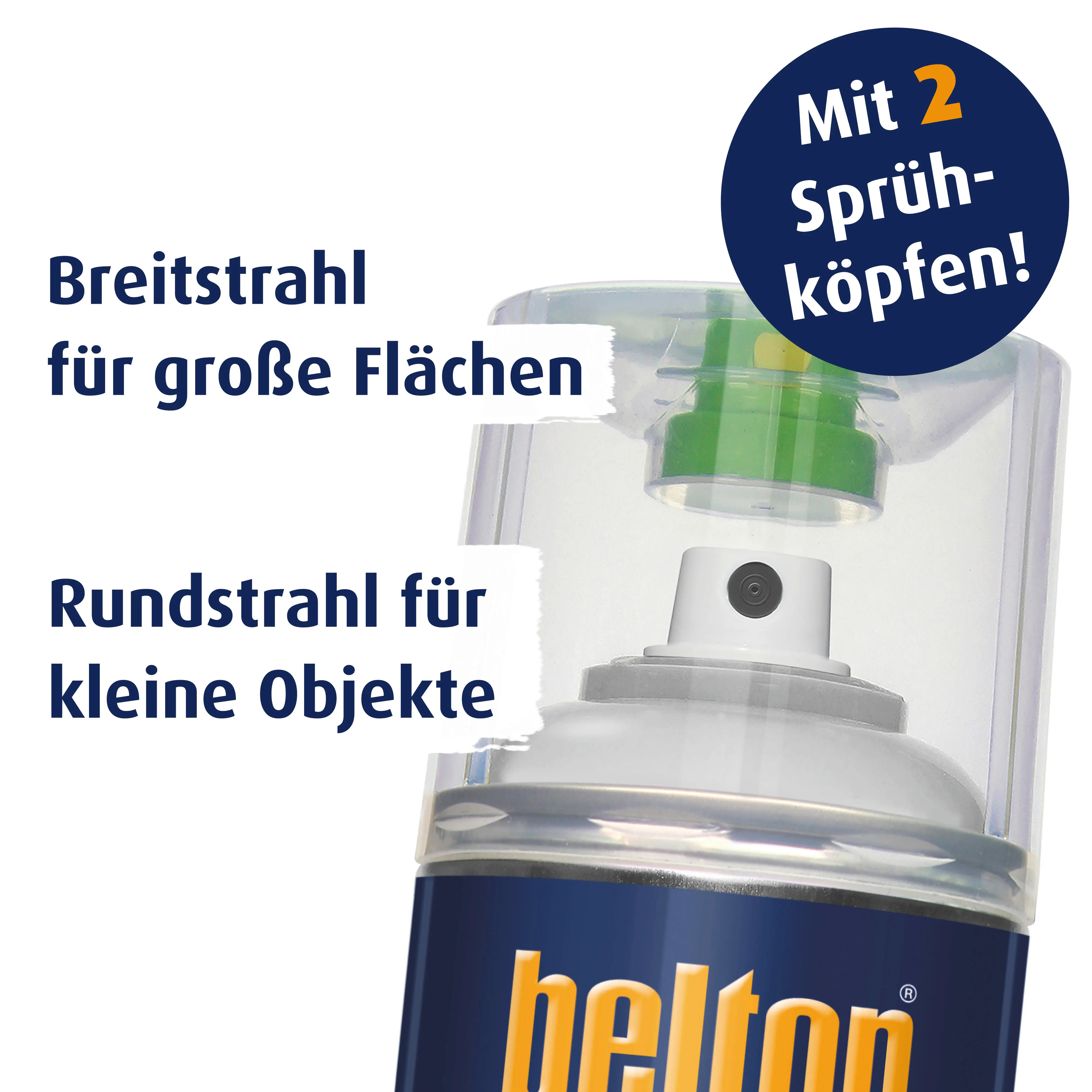 belton free Lackspray AQUAcolours 400 ml reinweiß matt