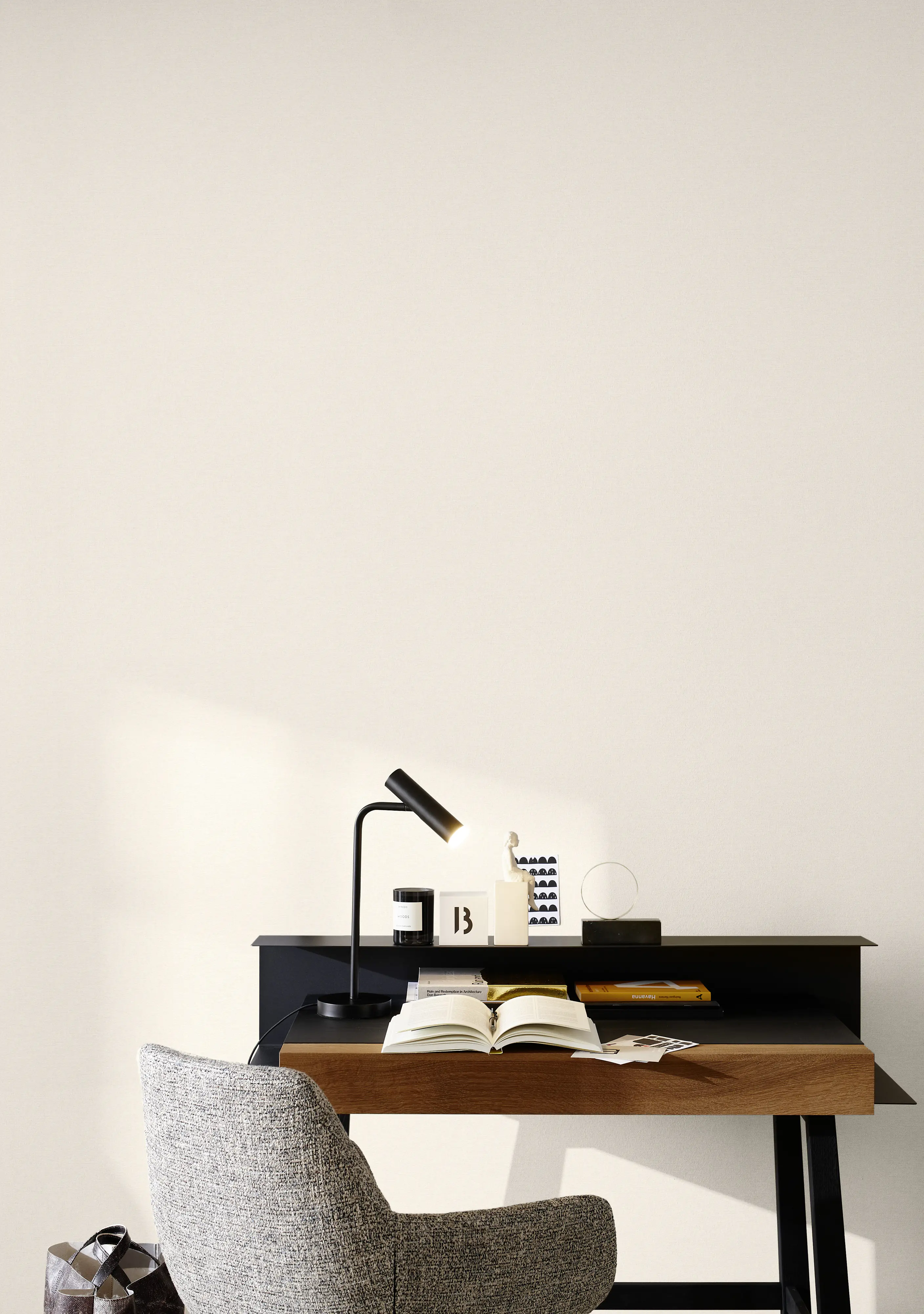 Schöner Wohnen Vliestapete Uni beige sand 10,05 x 0,53 m