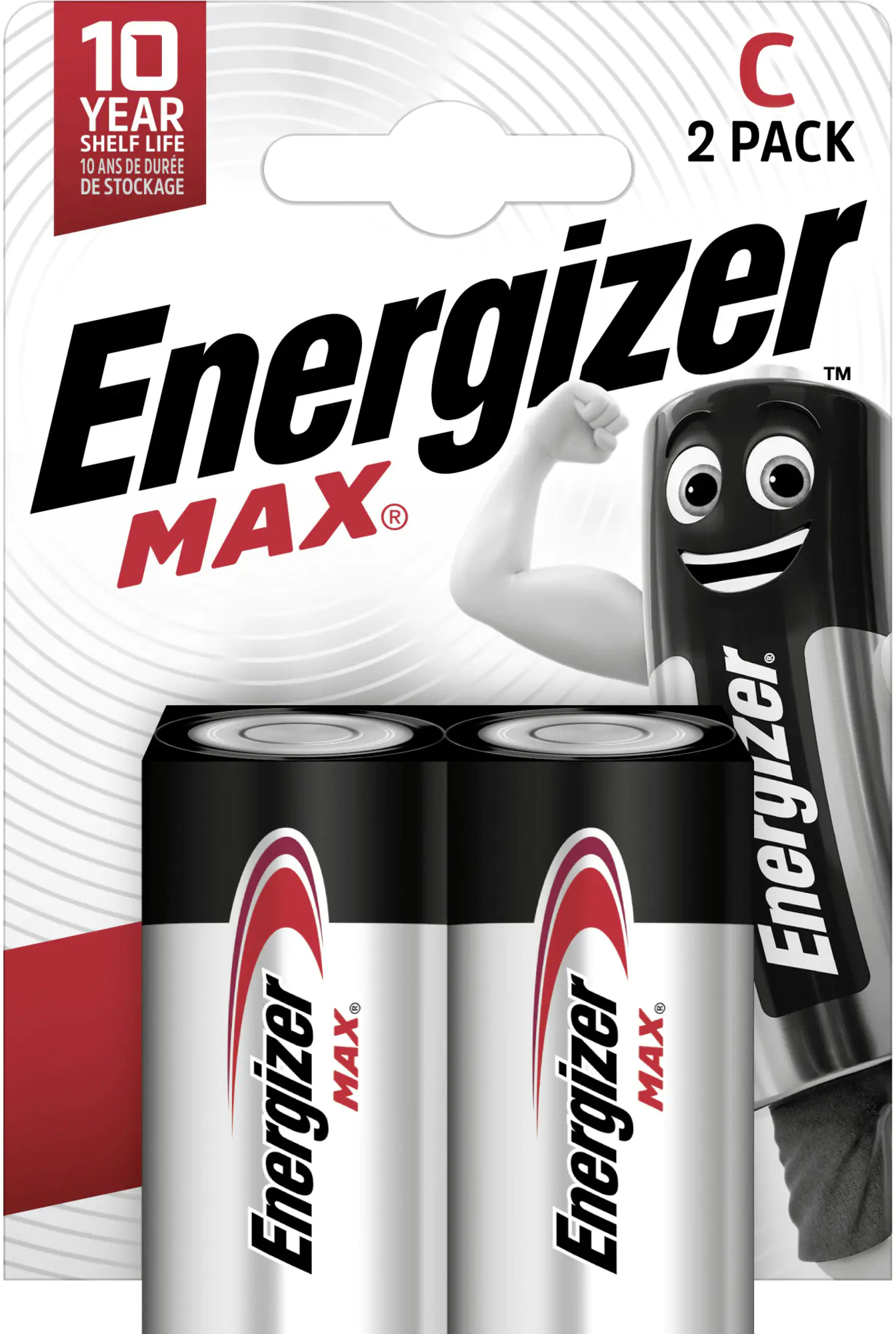Energizer Max Alkaline Batterie Baby C 1,5 V, 2er Pack Energizer Max Alkaline Batterie Baby C 1,5 V, 2er Pack