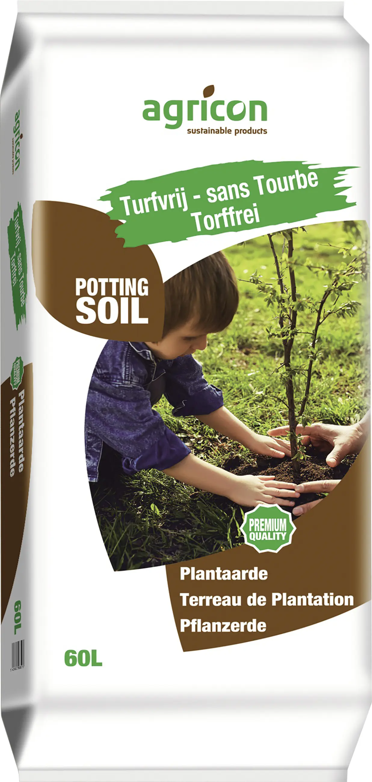 Agricon Pflanzerde 60 L torffrei