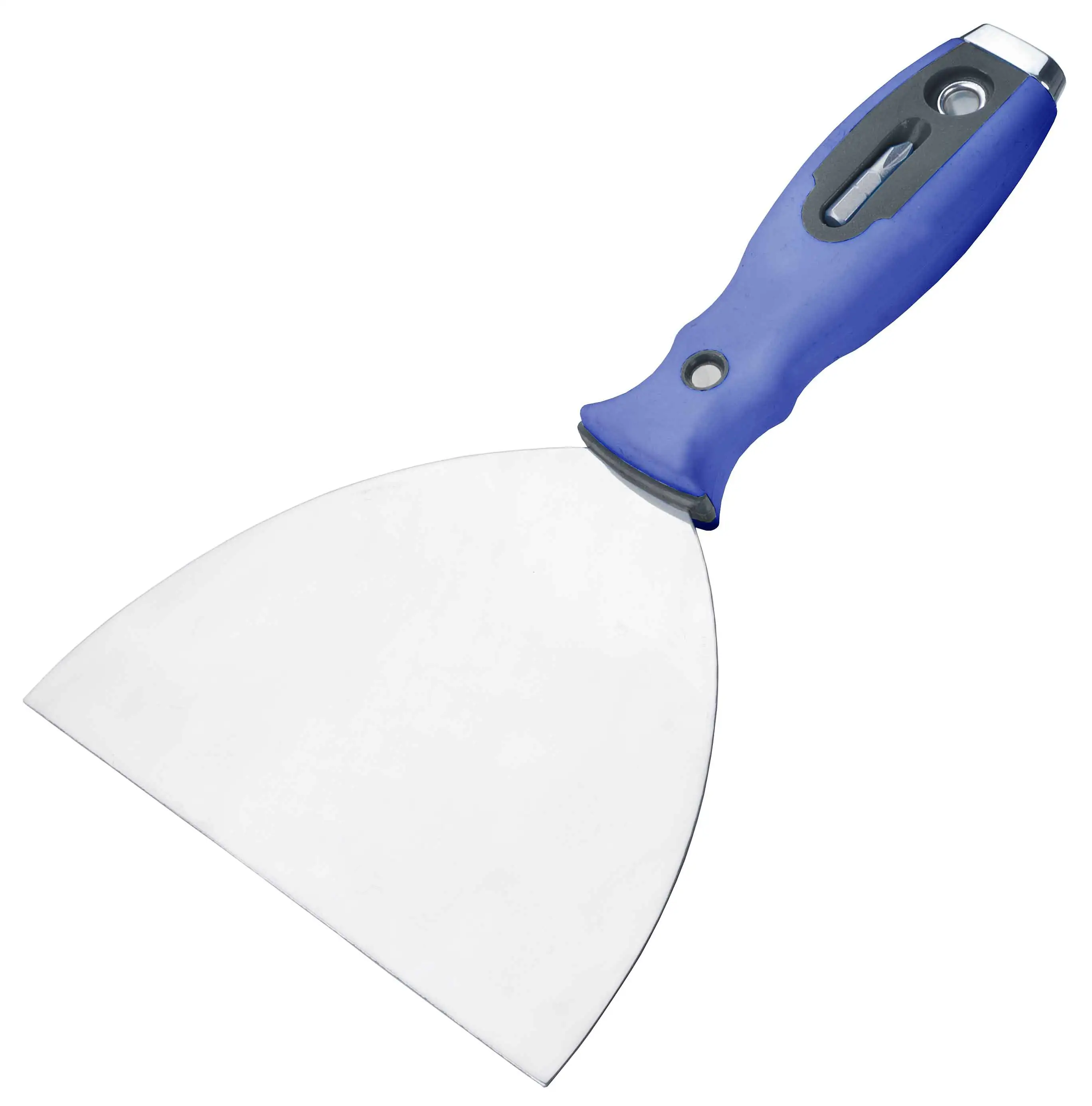 Spachtel mit Bit und Magnethalter 150 mm rostfrei Spachtel mit Bit und Magnethalter 150 mm rostfrei