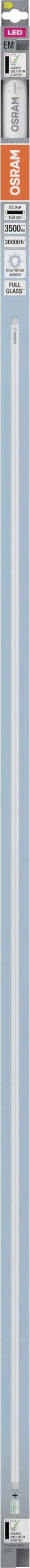 Osram LED Röhre 151,2 cm G13 25,9 W neutralweiß weiß