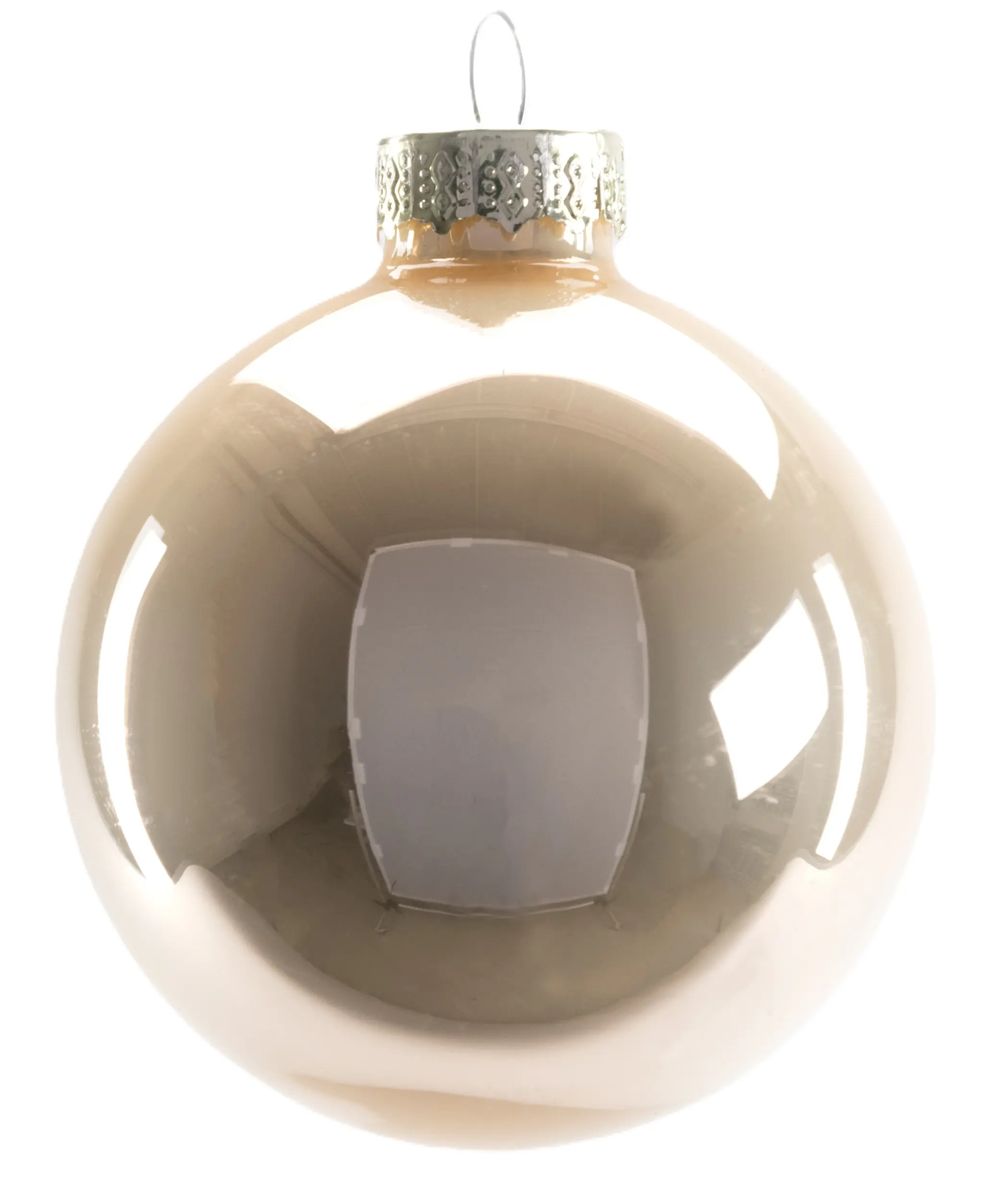TrendLine Weihnachtskugeln aus Glas Ø 6 cm perle-rosa-magnoliarosa 20 Stück