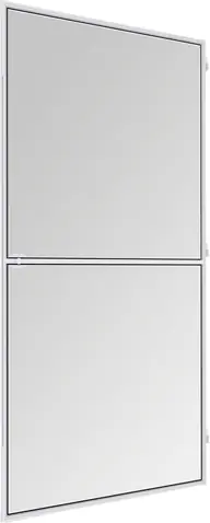 Windhager IS Plus Rahmen Tür 100 x 210 cm schwarz/weiß