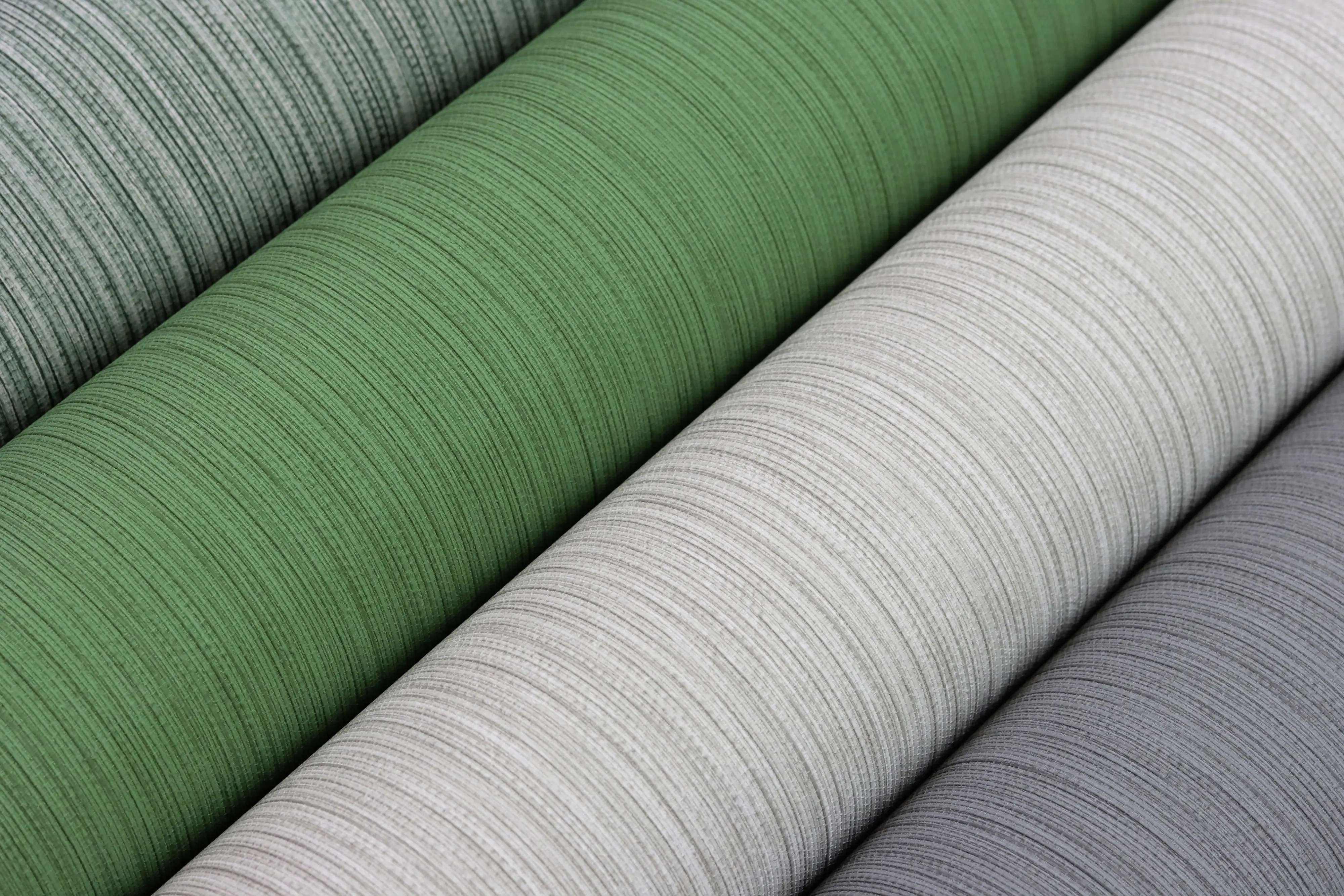 Rasch Vliestapete 537673 Grün-Mittelgrün Uni 10,05 m x 0,53 m