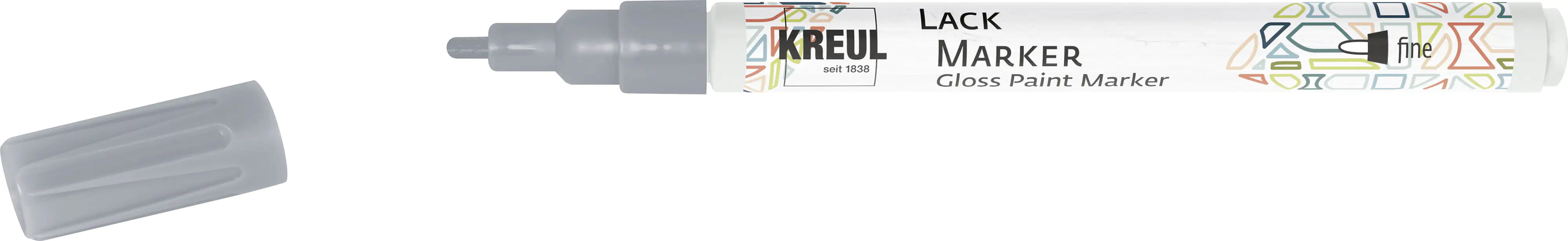 Kreul Lack Marker fine silber 1 - 2 mm Kreul Lack Marker fine silber 1 - 2 mm