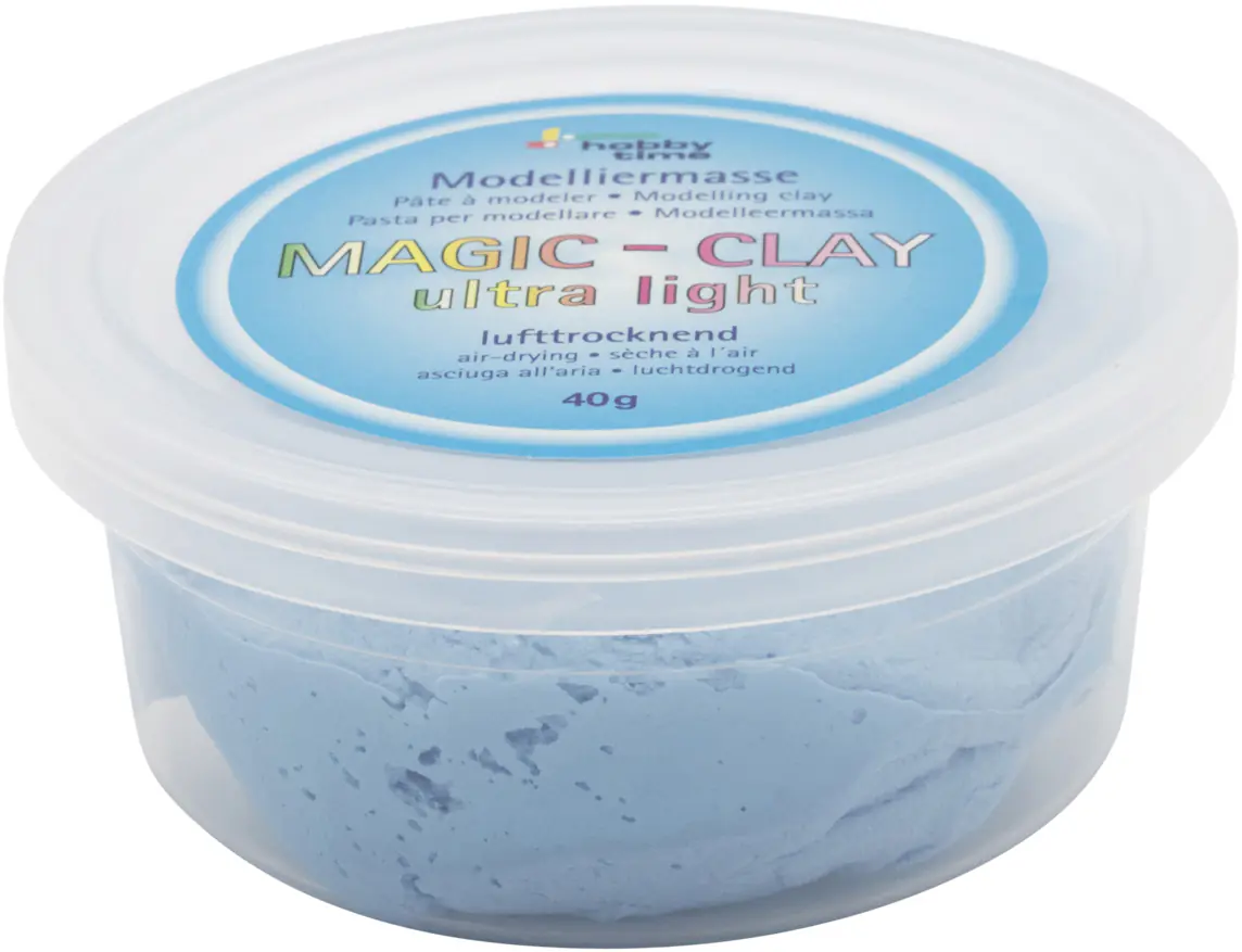 Glorex Magic-Clay hellblau 40 g