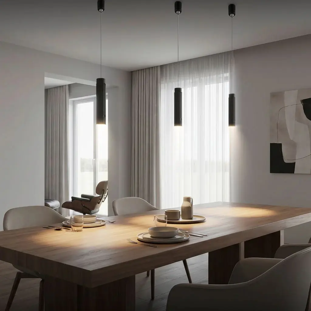 Briloner LED Akku-Pendelleuchte schwarz 3,5W warmweiß dimmbar